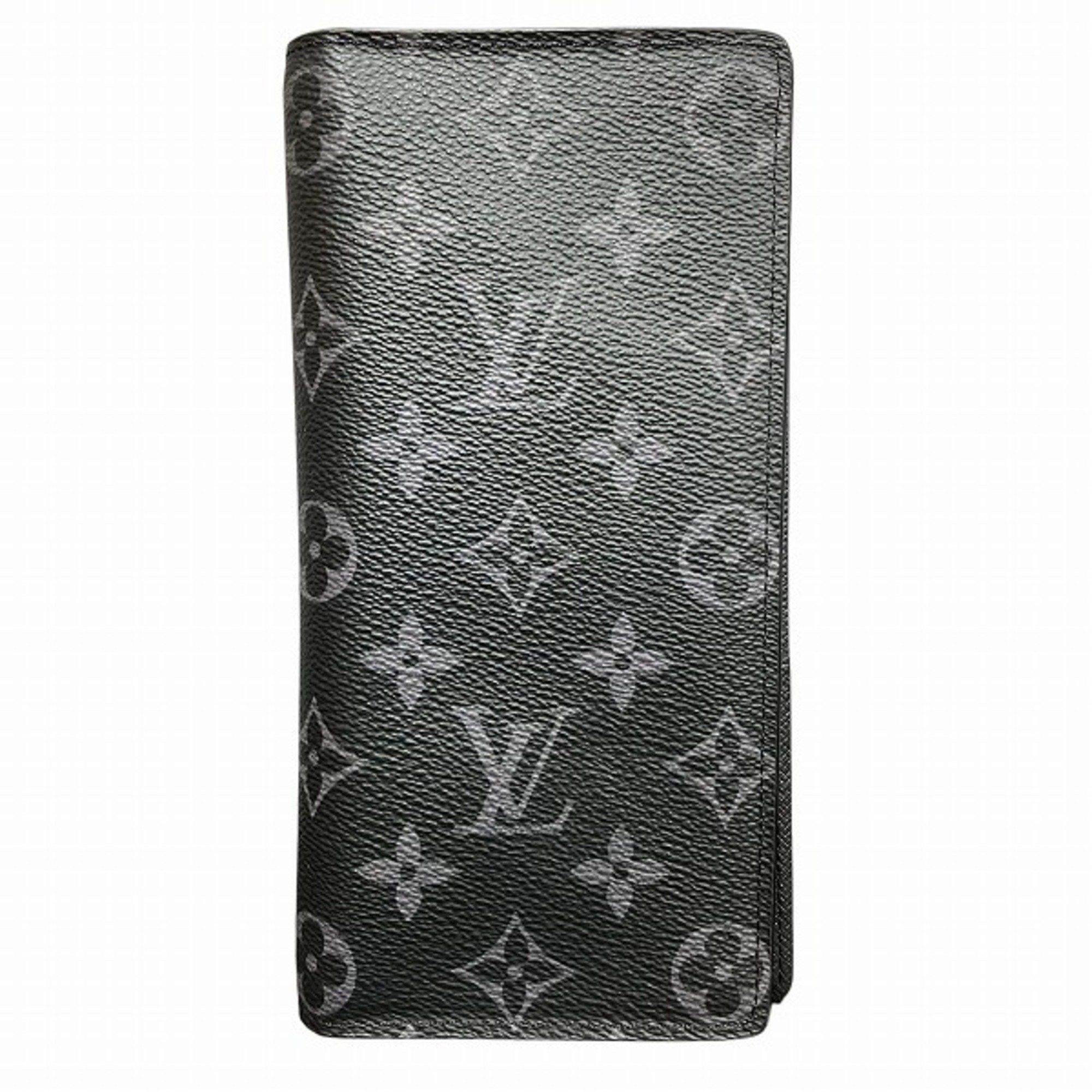 Louis Vuitton Louis Vuitton Monogram Eclipse Portefeuille Brazza M61697 Wallet Long Men's Size ONE SIZE - 1 Thumbnail