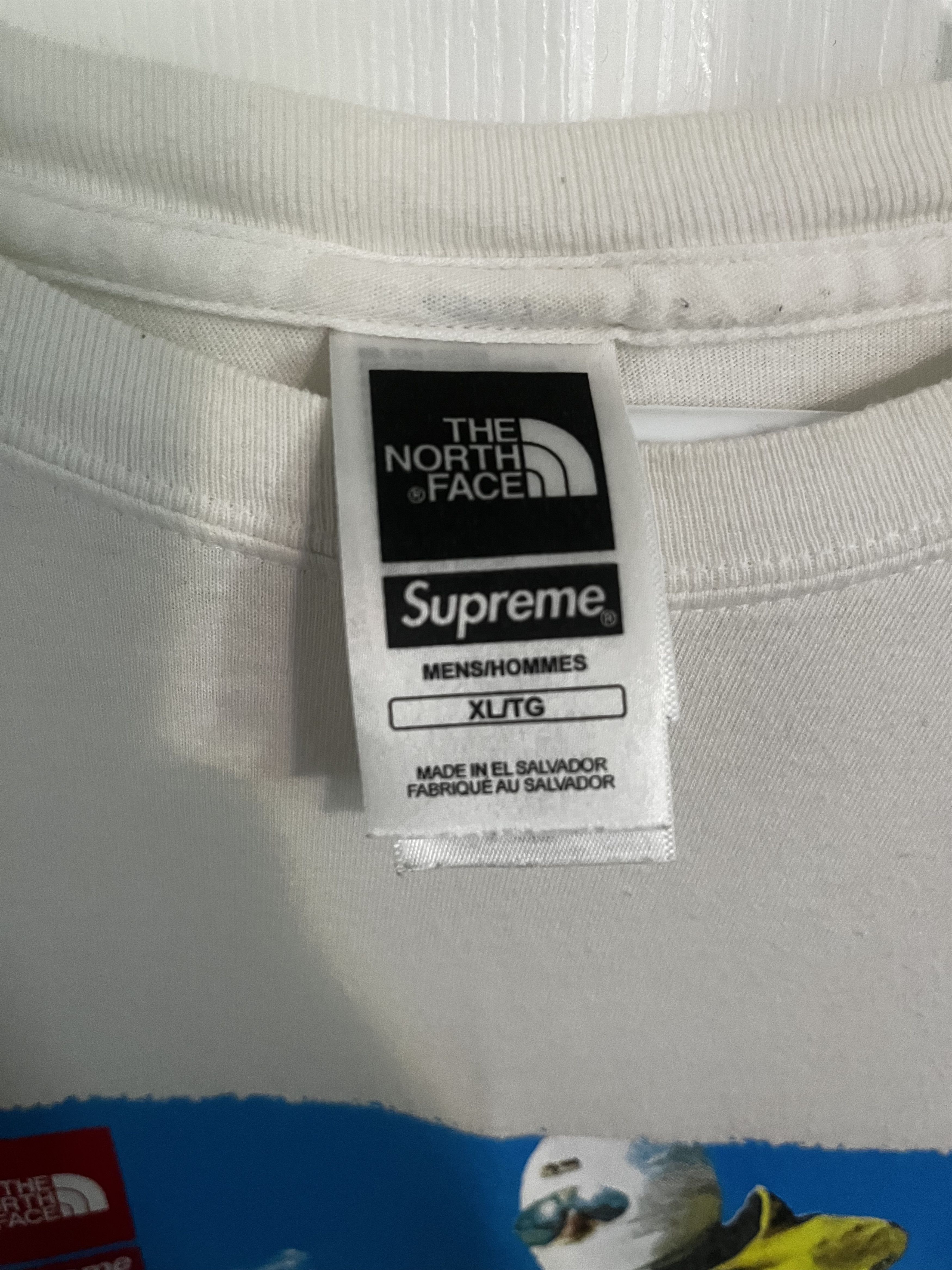 Supreme Supreme Northface Tee Size US XL / EU 56 / 4 - 2 Thumbnail