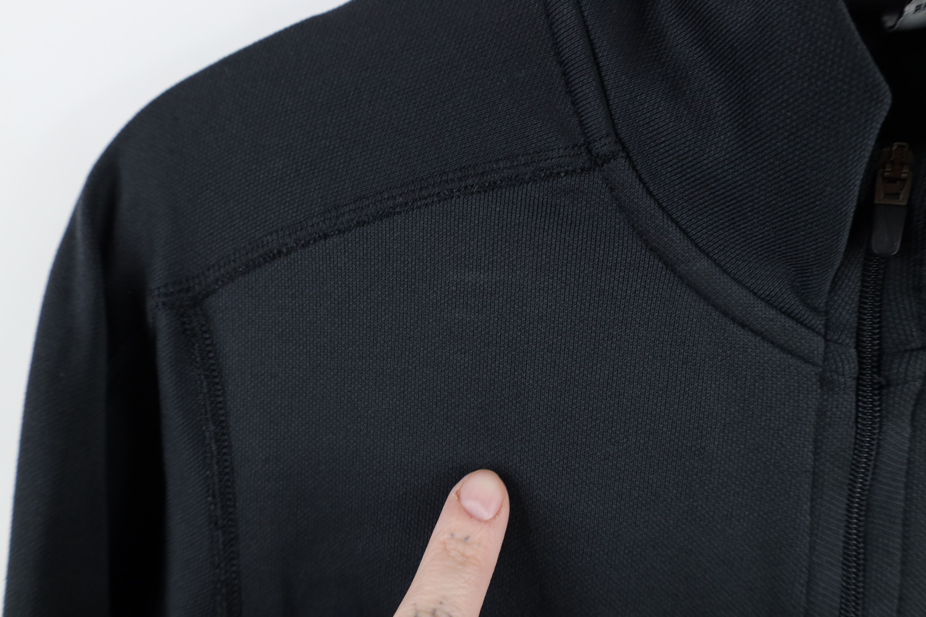 Nike × Vintage Vintage 90s Nike Mini Swoosh Half Zip Knit Top Jacket USA Size L / US 10 / IT 46 - 5 Thumbnail