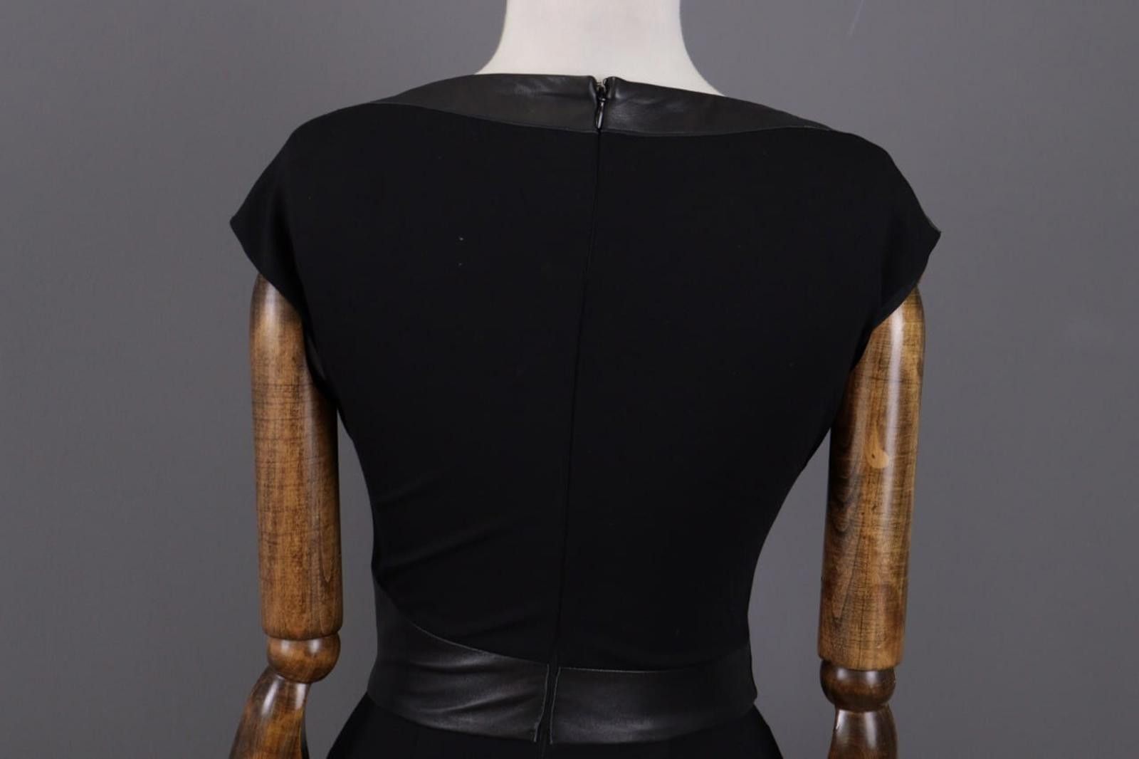 The Kooples The Kooples Black Bodycon A-Line Tank Short Dress Size 34 Size M / US 6-8 / IT 42-44 - 11 Thumbnail