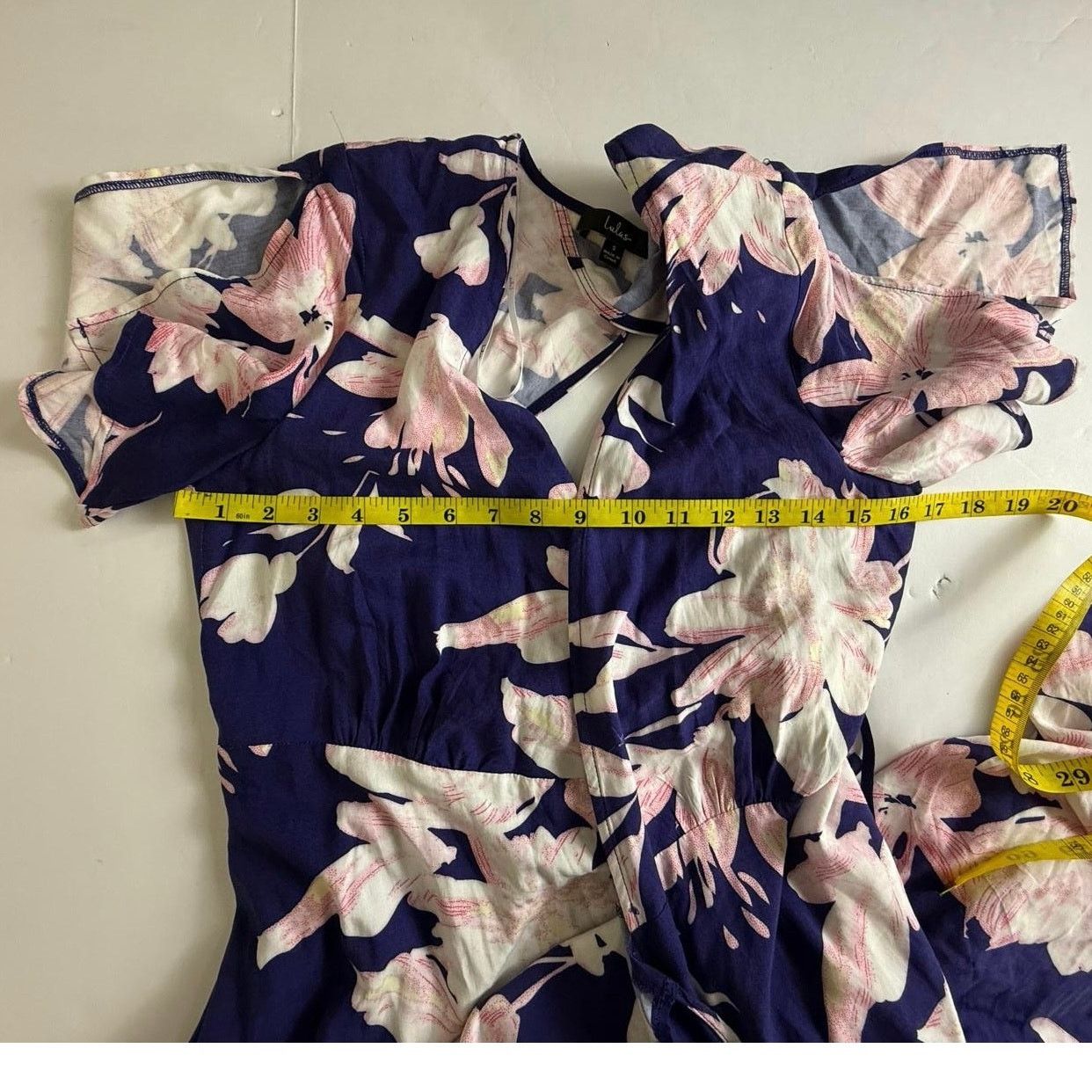 Other Lulus Azalea Regalia Navy Blue Floral Maxi Dress - Size S Size S / US 4 / IT 40 - 6 Thumbnail