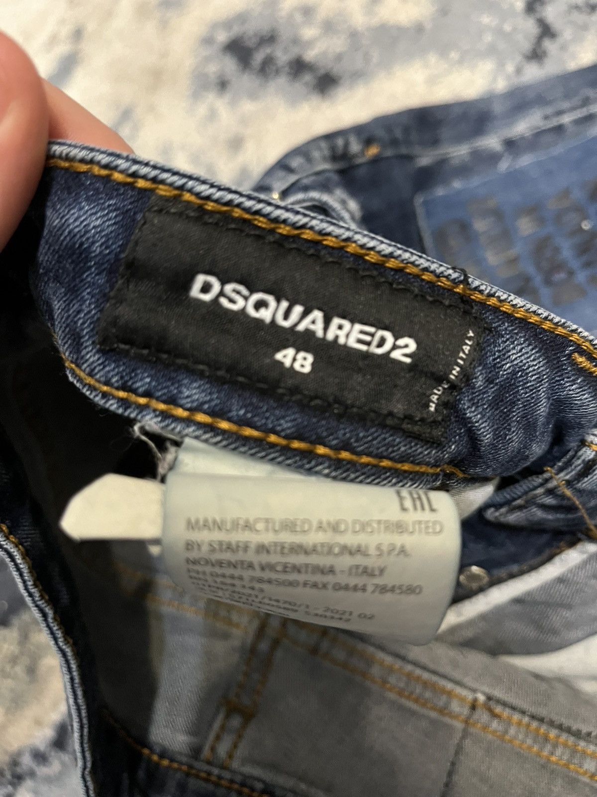 Dsquared2 Dsquared2 Blue Jeans Size US 30 / EU 46 - 8 Thumbnail