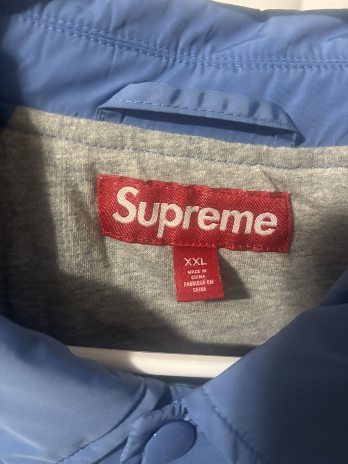 Supreme Supreme Old English Arc Coaches Jacket Size US XXL / EU 58 / 5 - 3 Thumbnail