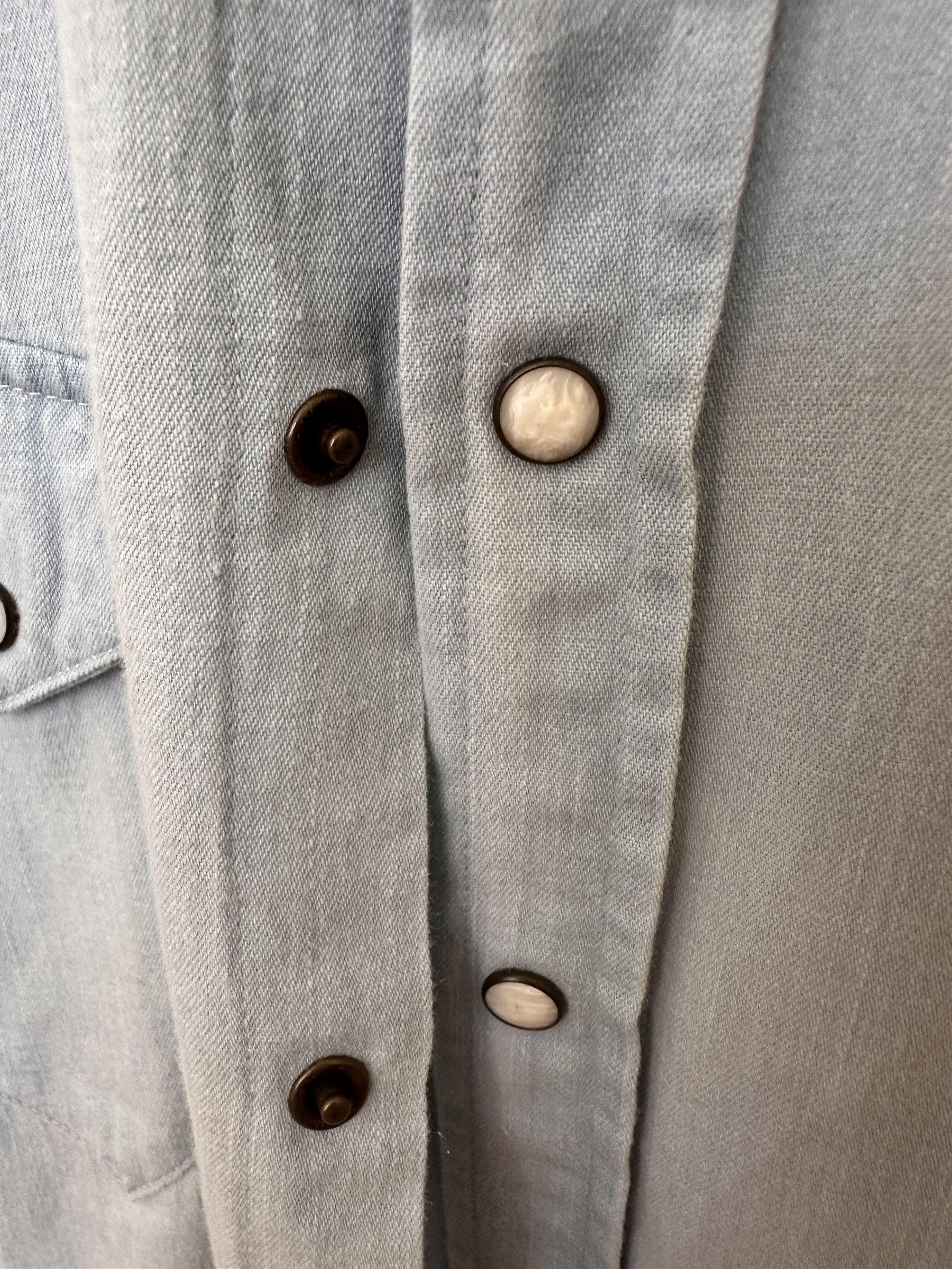 Taylor Stitch Taylor Stitch Western Shirt – Washed Indigo Chambray–40/M-L Size US M / EU 48-50 / 2 - 4 Thumbnail