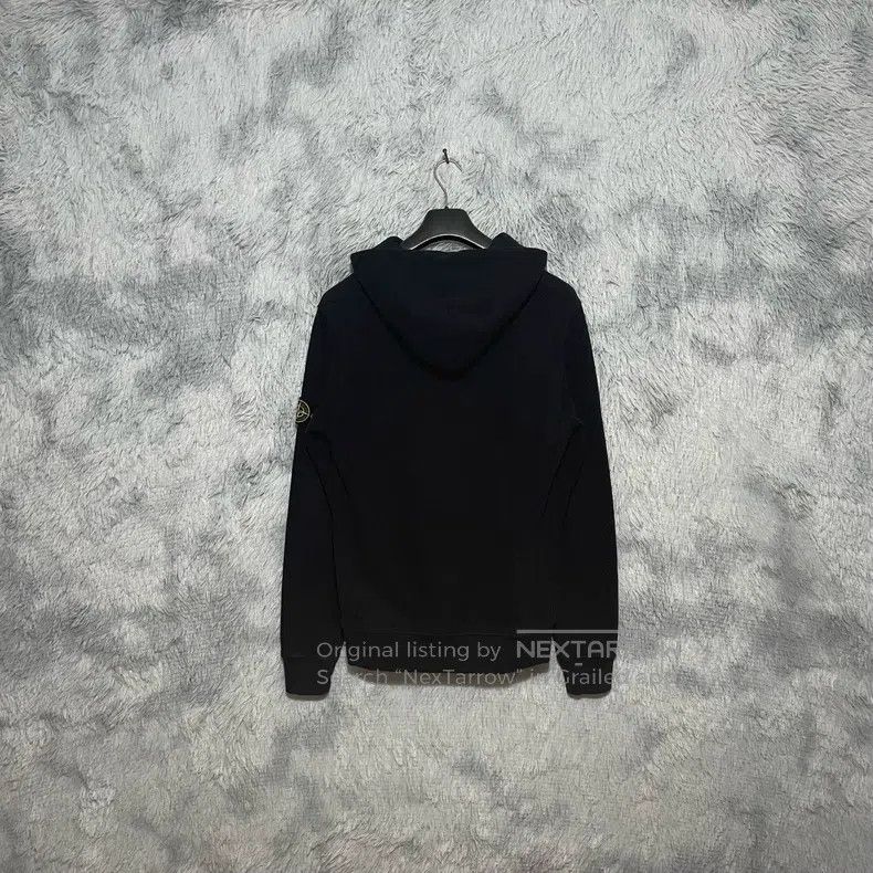 Stone Island Stone Island Hooded Sweatshirt Hooded Jacket Black M Size US M / EU 48-50 / 2 - 2 Thumbnail