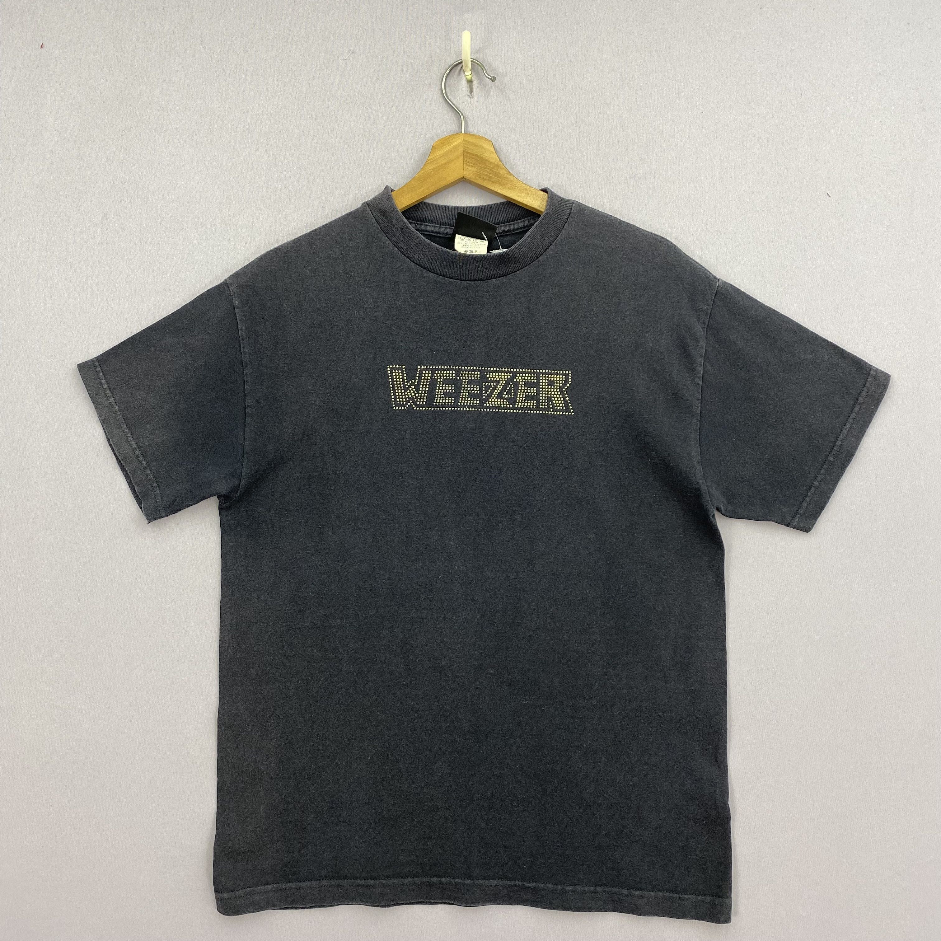 Band Tees Vintage Y2K Weezer T-Shirt Band Concert Tour Tees | GF10279 Size US M / EU 48-50 / 2 - 1 Thumbnail