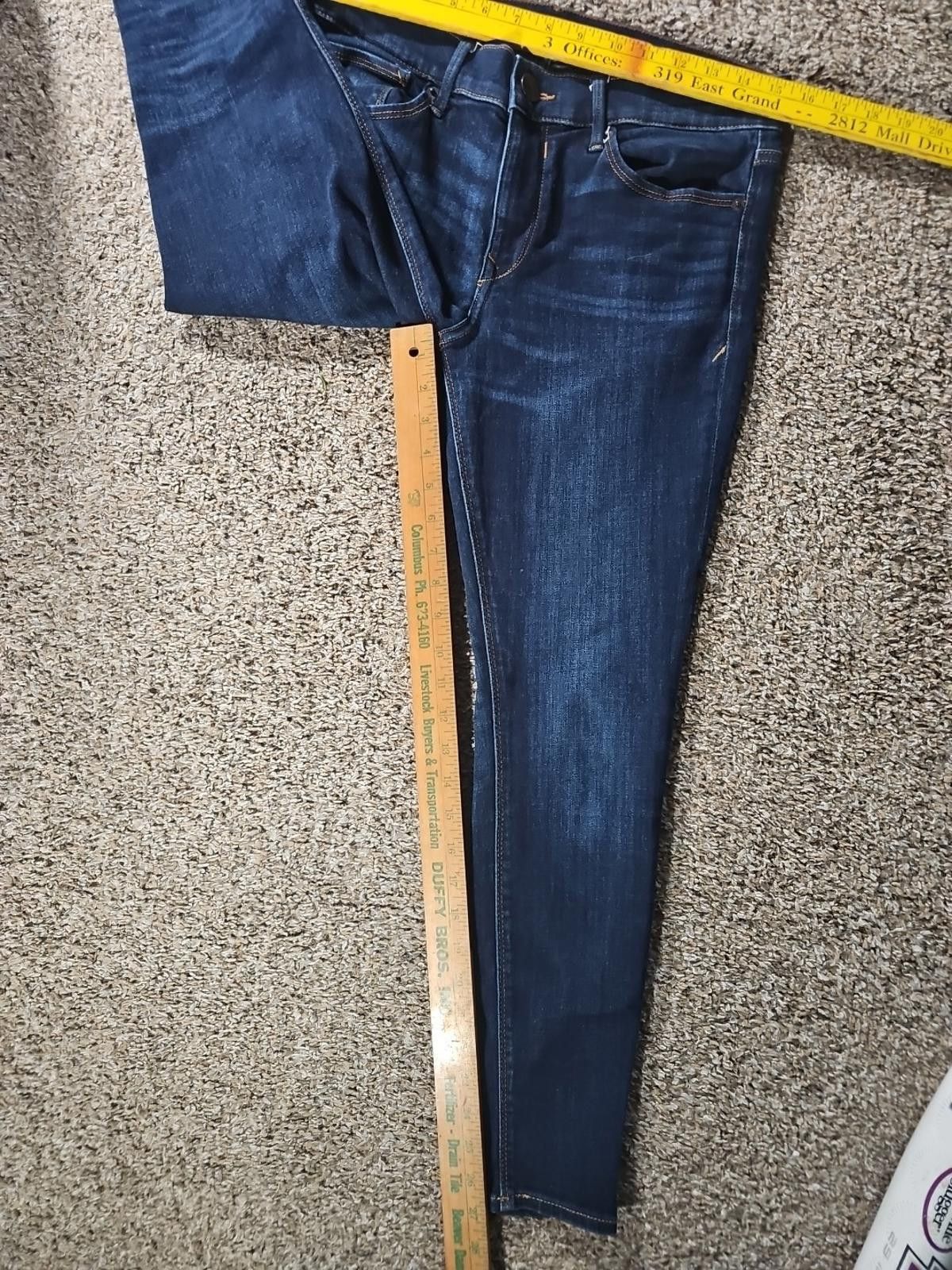 Express Express Stretch Legging Mid Rise 6S 6C Jeans Size 28" / US 6 / IT 42 - 5 Thumbnail