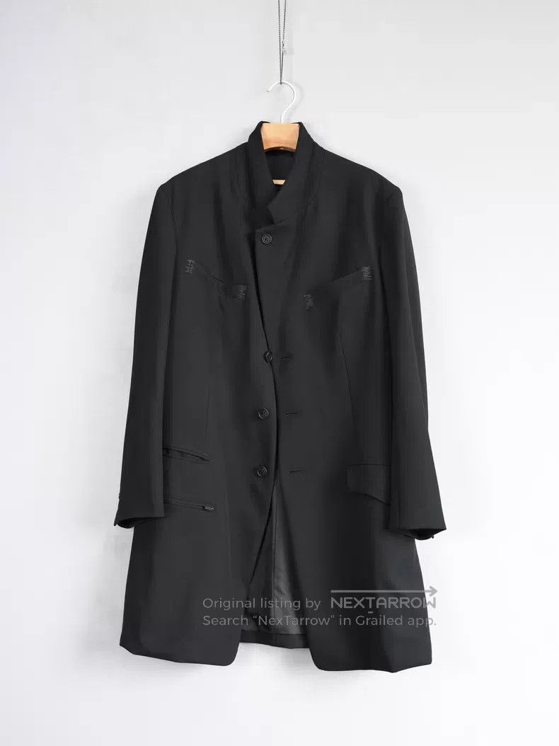 Other Yohji Yamamoto 23aw multi-pocket stitched long jacket Size US L / EU 52-54 / 3 - 2 Thumbnail