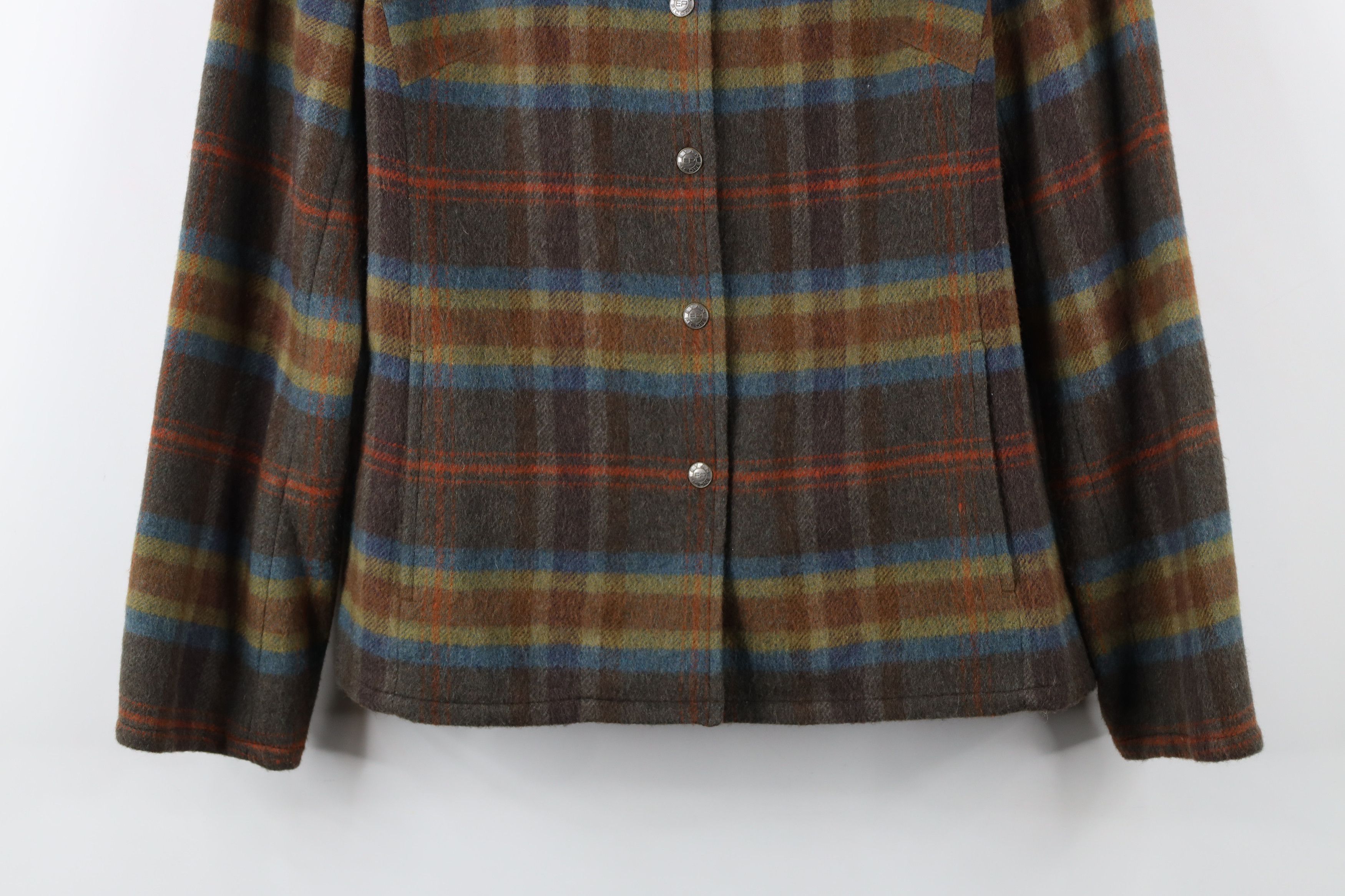 Vintage Vintage 90s Streetwear Rainbow Button Shirt Jacket Shacket Size M / US 6-8 / IT 42-44 - 3 Thumbnail