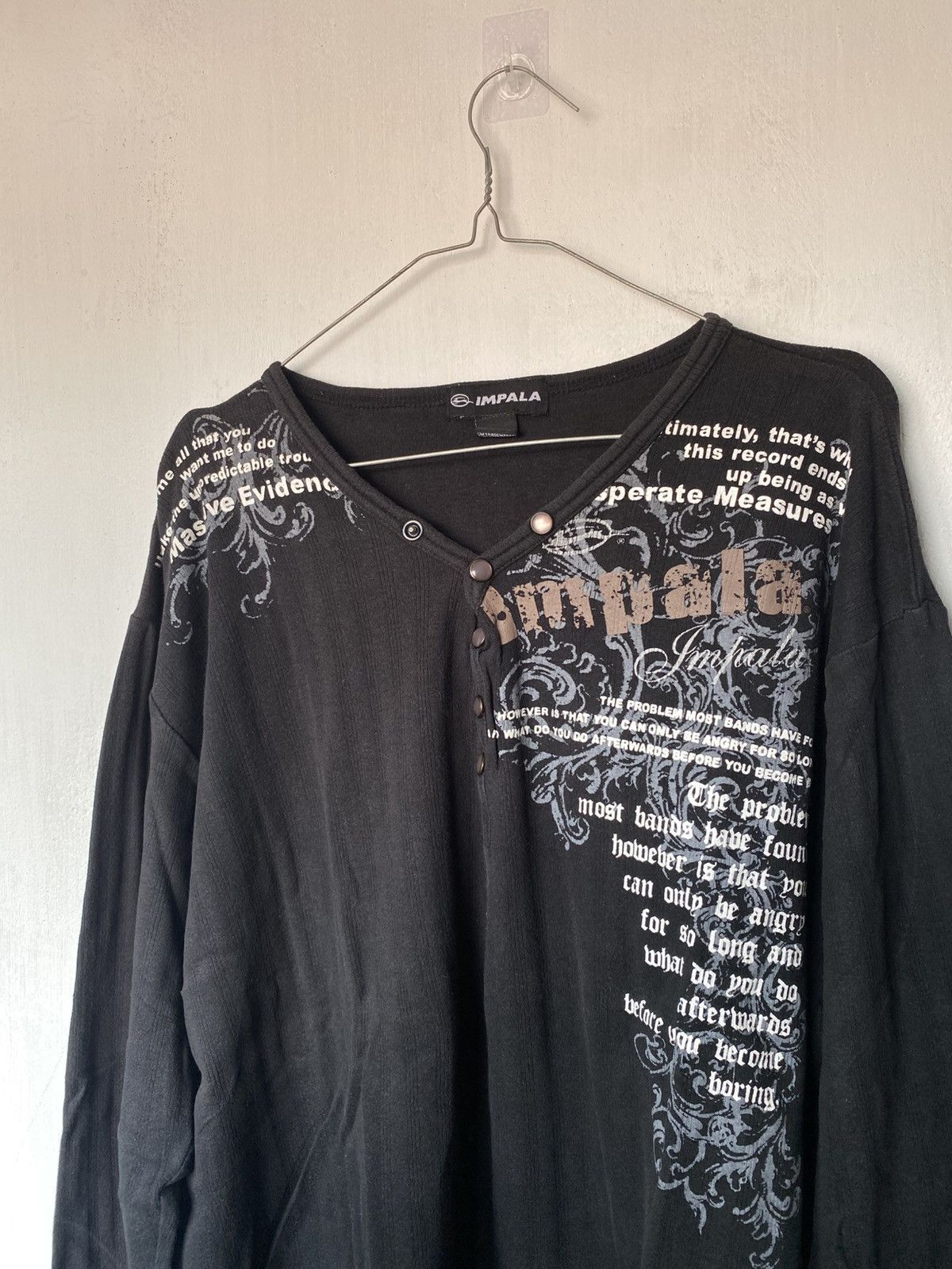 Hysteric Glamour × If Six Was Nine × Japanese Brand Impala Poem Longsleeve Size US XL / EU 56 / 4 - 3 Thumbnail
