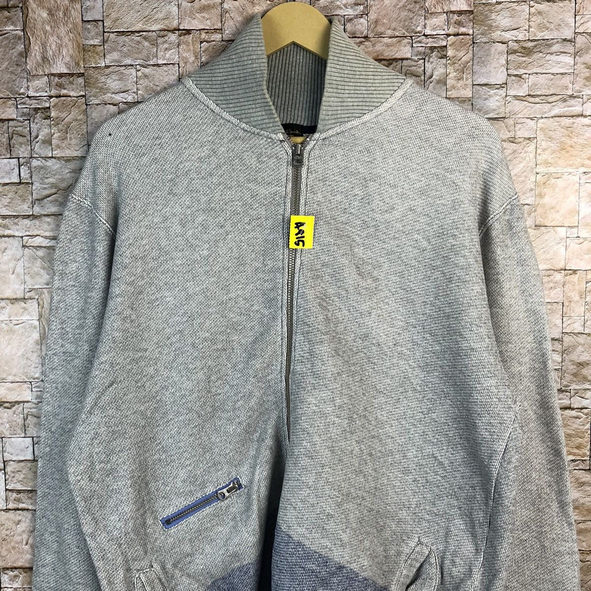 Paul Smith Paul Smith ripped distressed Grey sweater #A815 Size US L / EU 52-54 / 3 - 5 Thumbnail