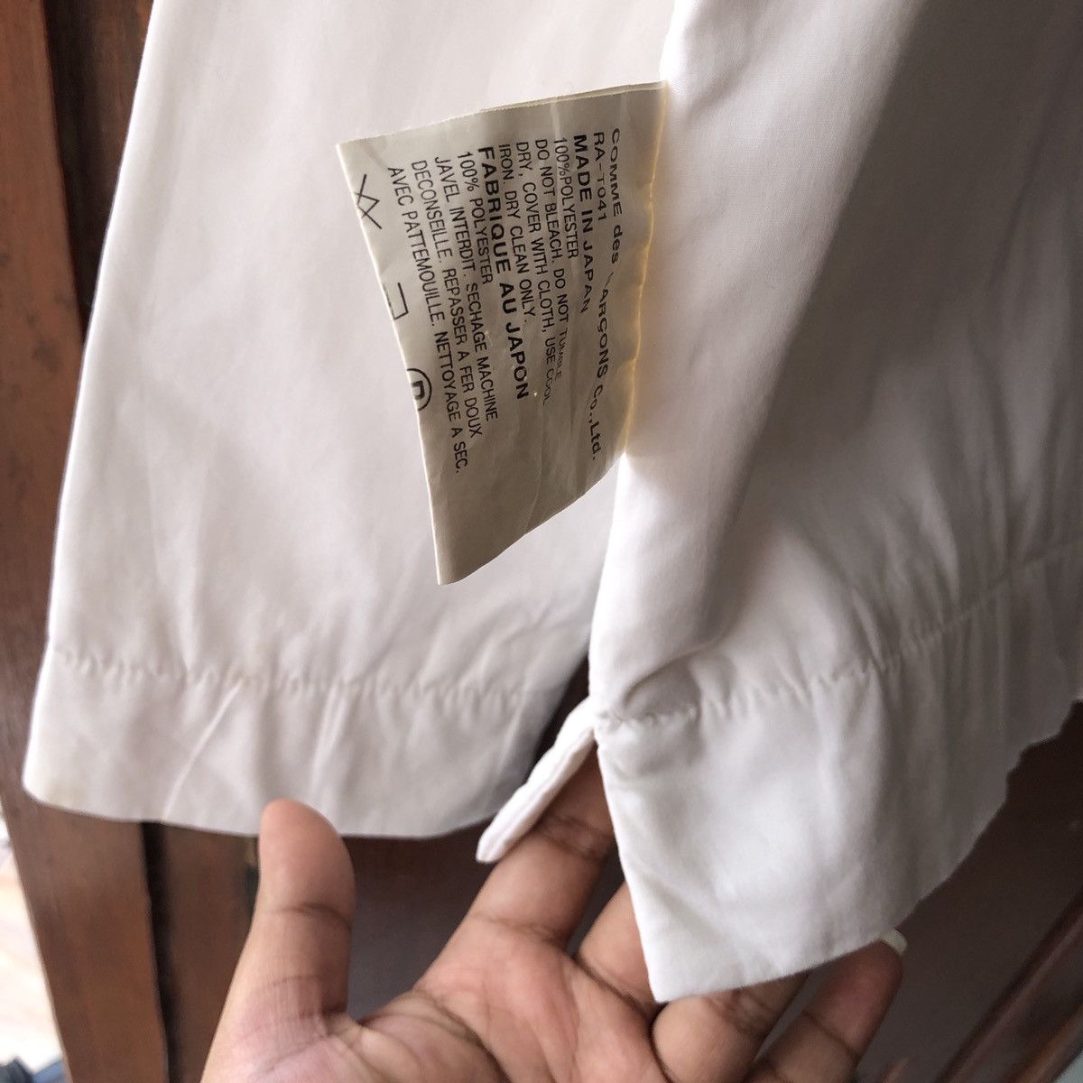 Comme des Garcons COMME DES GARCONS , REVERSIBLE OVERSIZE CROPTED MODEL Size US M / EU 48-50 / 2 - 9 Thumbnail