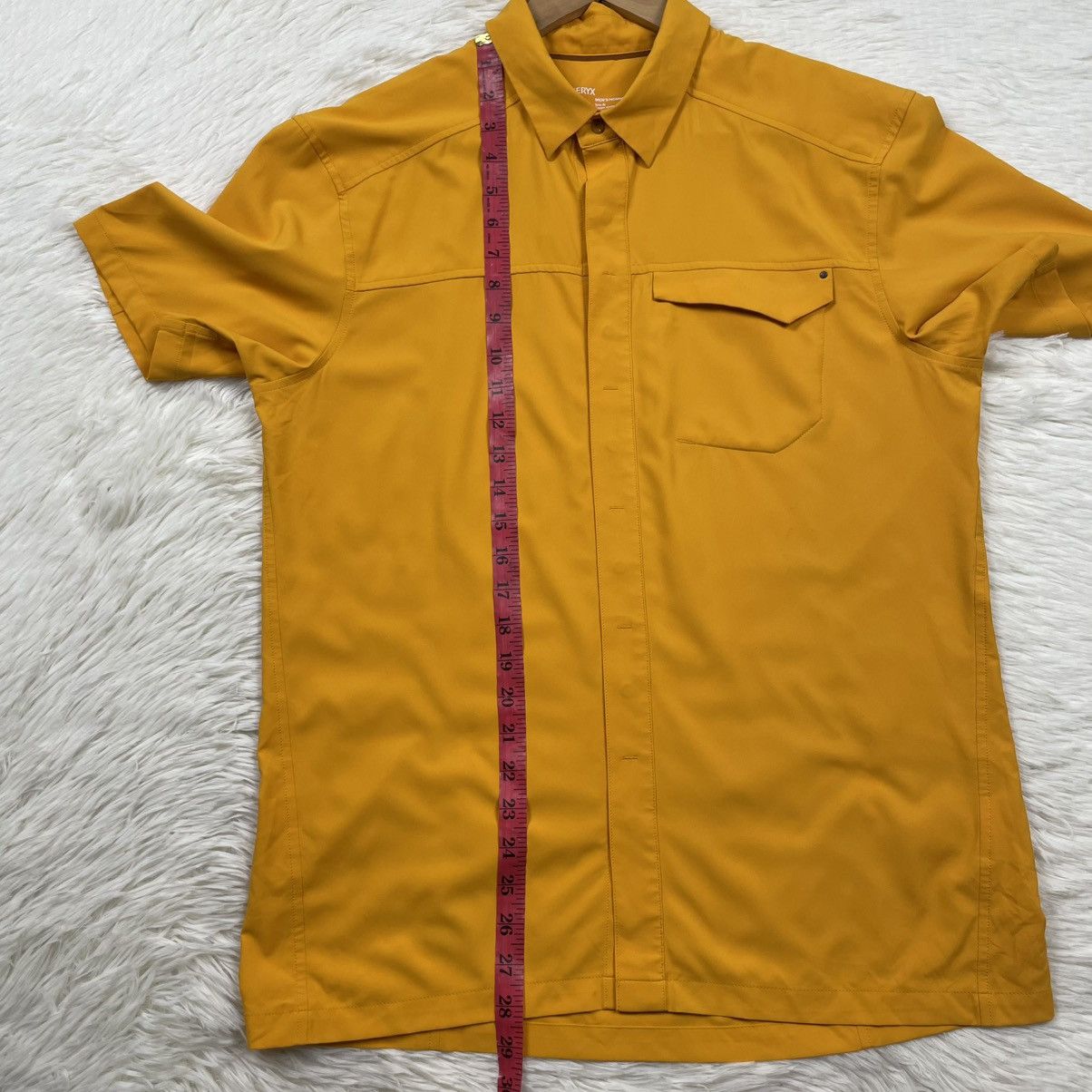 Arc'teryx Arcteryx Skyline Dark Yellow Ochre Short Sleeves Shirt Size US M / EU 48-50 / 2 - 10 Thumbnail