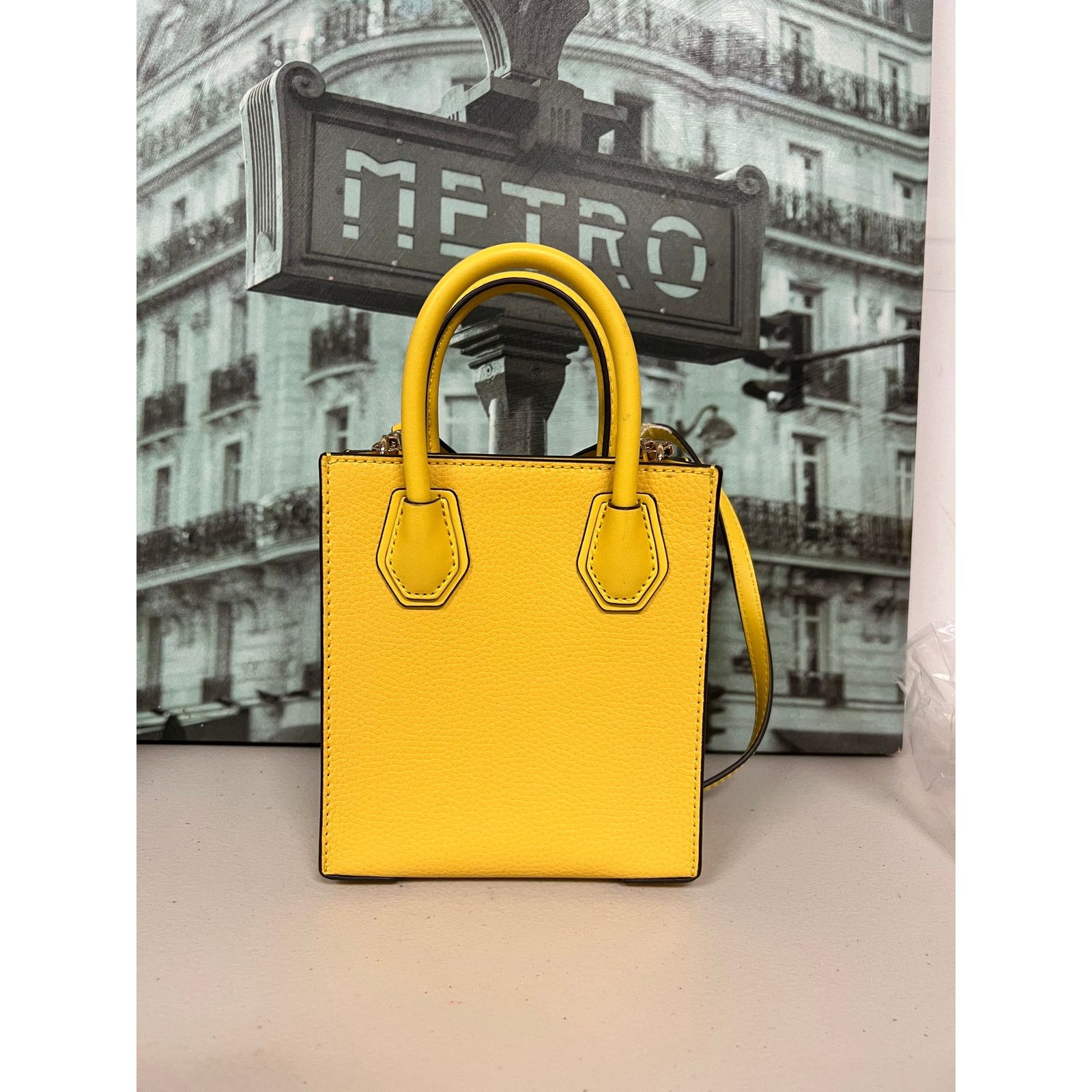 Michael Kors Michael Kors 35S1GM9T0L Mercer Extra-Small Pebbled Leather Size ONE SIZE - 2 Thumbnail