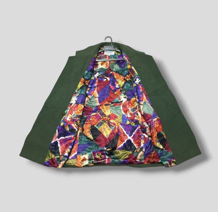 Iceberg × Vintage A04 Vintage Iceberg Double Breast Wool Jacket Size M / US 6-8 / IT 42-44 - 3 Thumbnail