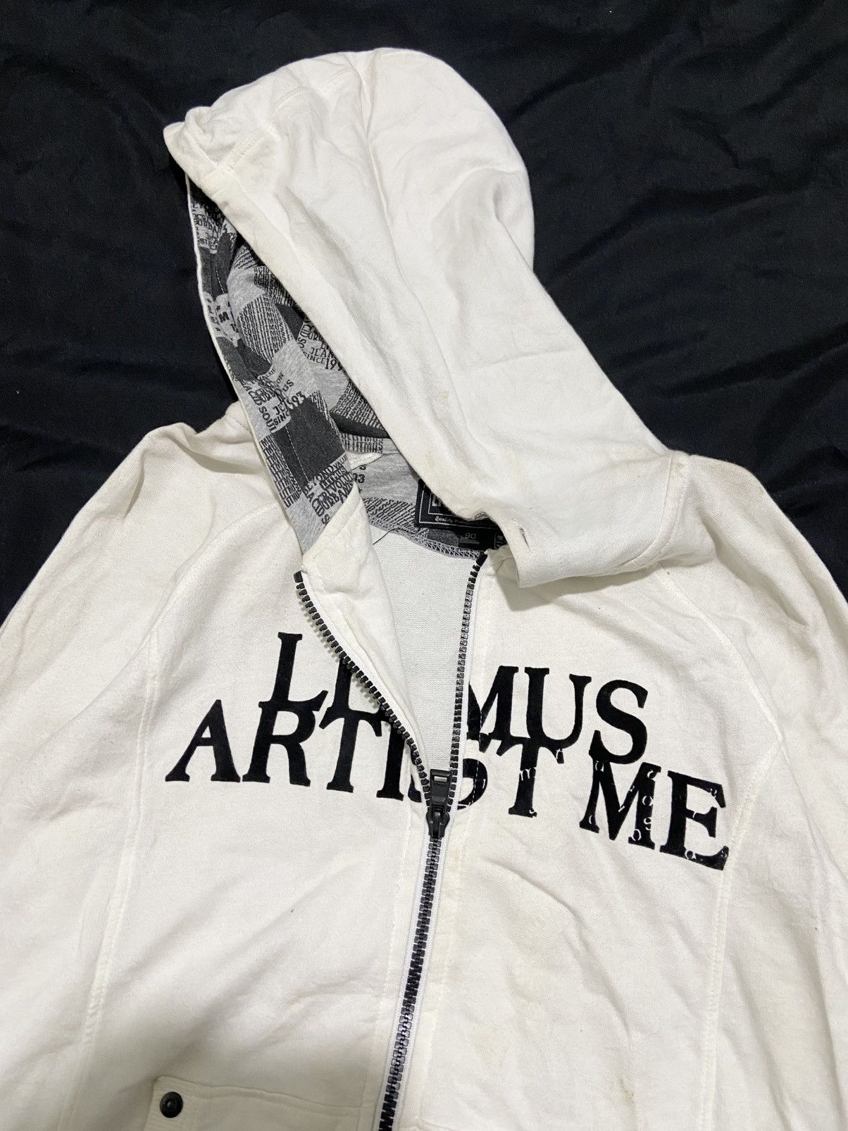 Japanese Brand LITMUS ARTISTME ZIP HOODIE Size US S / EU 44-46 / 1 - 7 Thumbnail