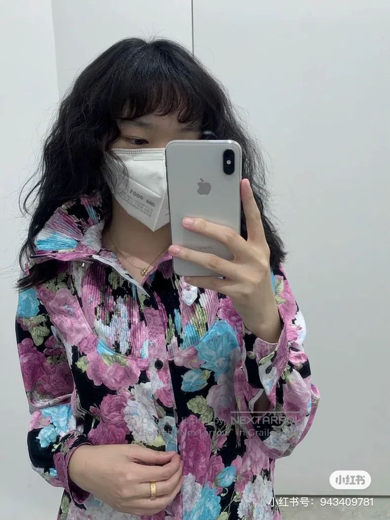 Comme des Garcons Comme Des Garcons Bud Stand Collar Floral Shirt Size M / US 6-8 / IT 42-44 - 5 Thumbnail