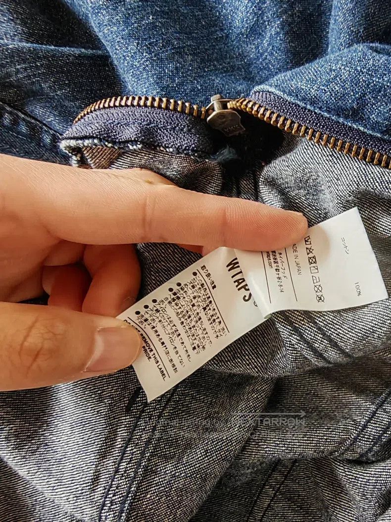 Wtaps Wtaps Water-washed denim jacket Size US S / EU 44-46 / 1 - 2 Thumbnail