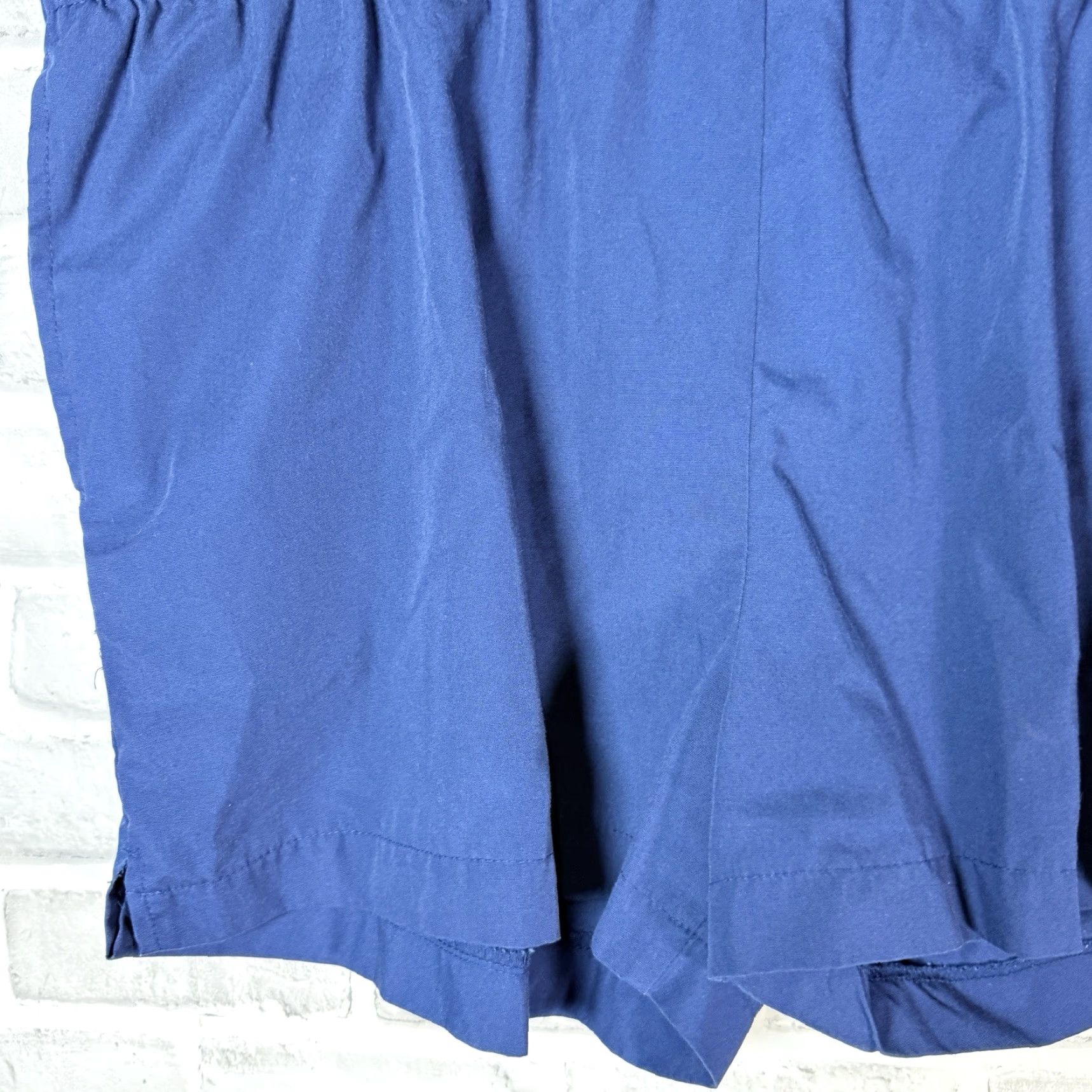 Converse VINTAGE Converse Athletic Shorts Men XL Dark Blue Drawstring Activewear Size US 36 / EU 52 - 3 Thumbnail