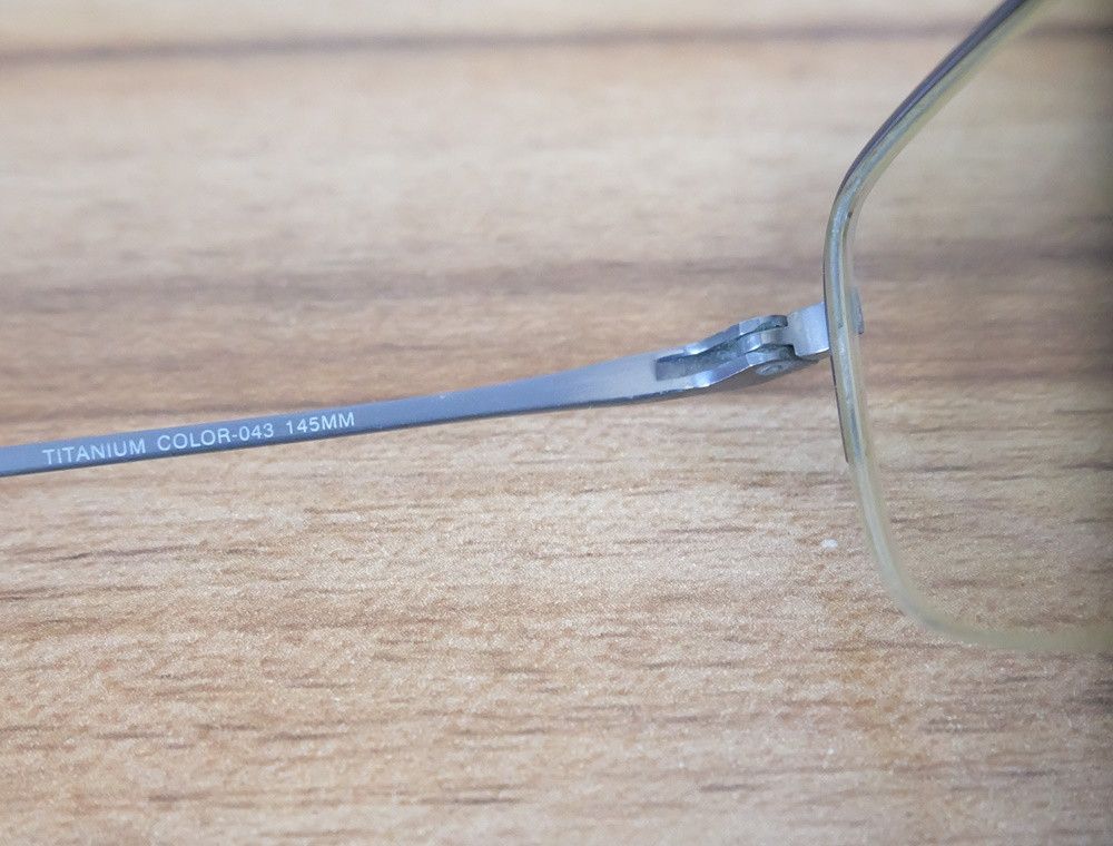 Esprit Esprit Petite Titanium Half-Rim Glasses Size ONE SIZE - 6 Thumbnail