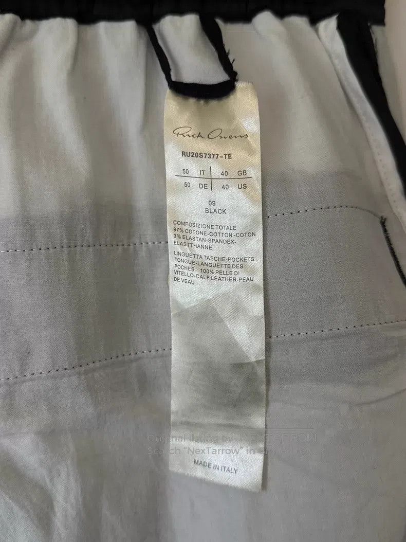 Rick Owens RICK OWENS Acetate Zipper Tapered Pants Size US 34 / EU 50 - 7 Thumbnail