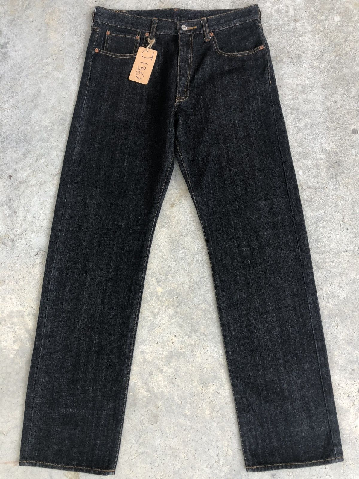 Japanese Brand Bobson Chesking Straight Cut Size US 33 - 2 Thumbnail