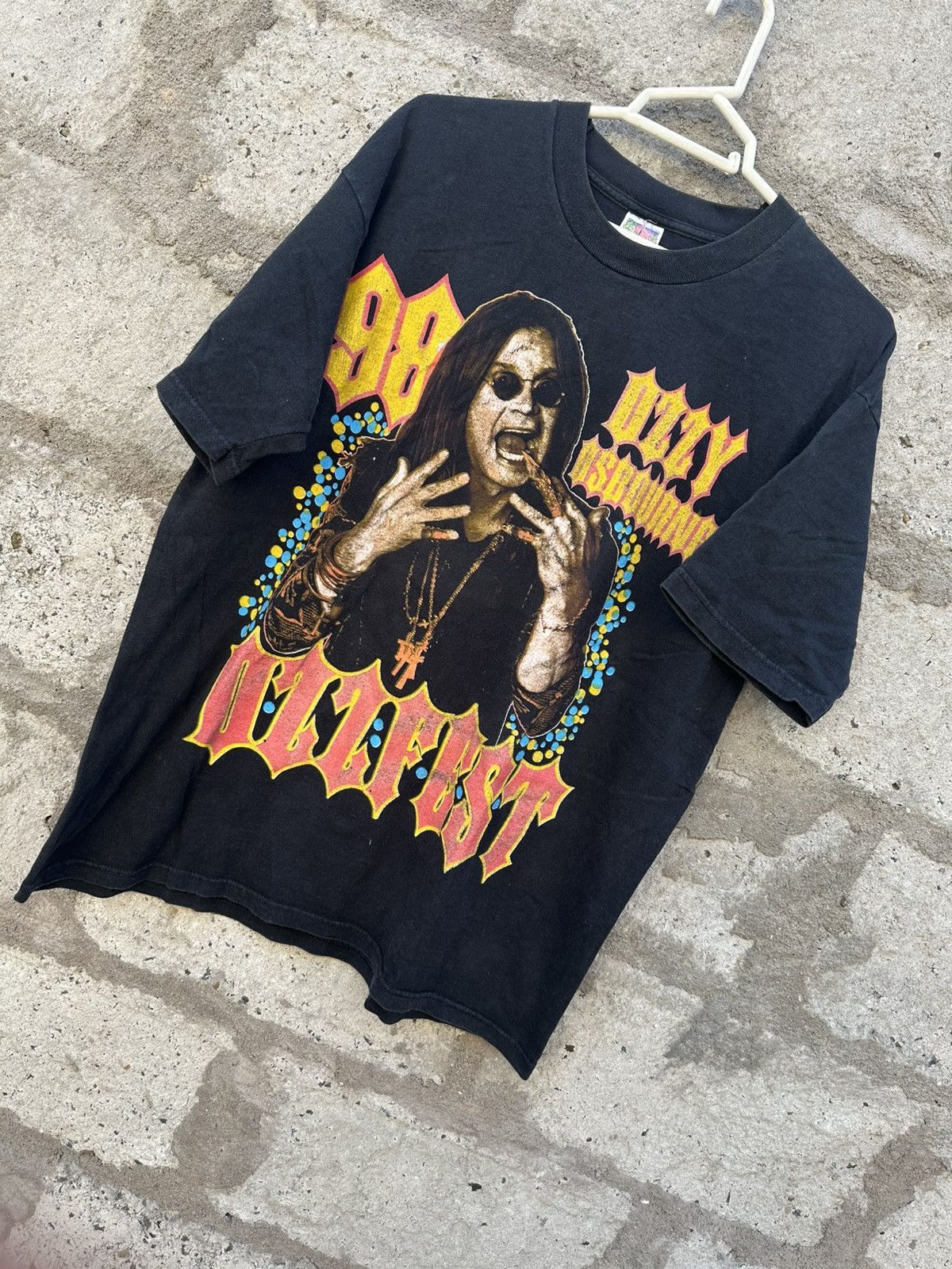 Band Tees Vintage 1998 Ozzy Osbourne Ozzfest T-Shirt Size US XL / EU 56 / 4 - 2 Thumbnail