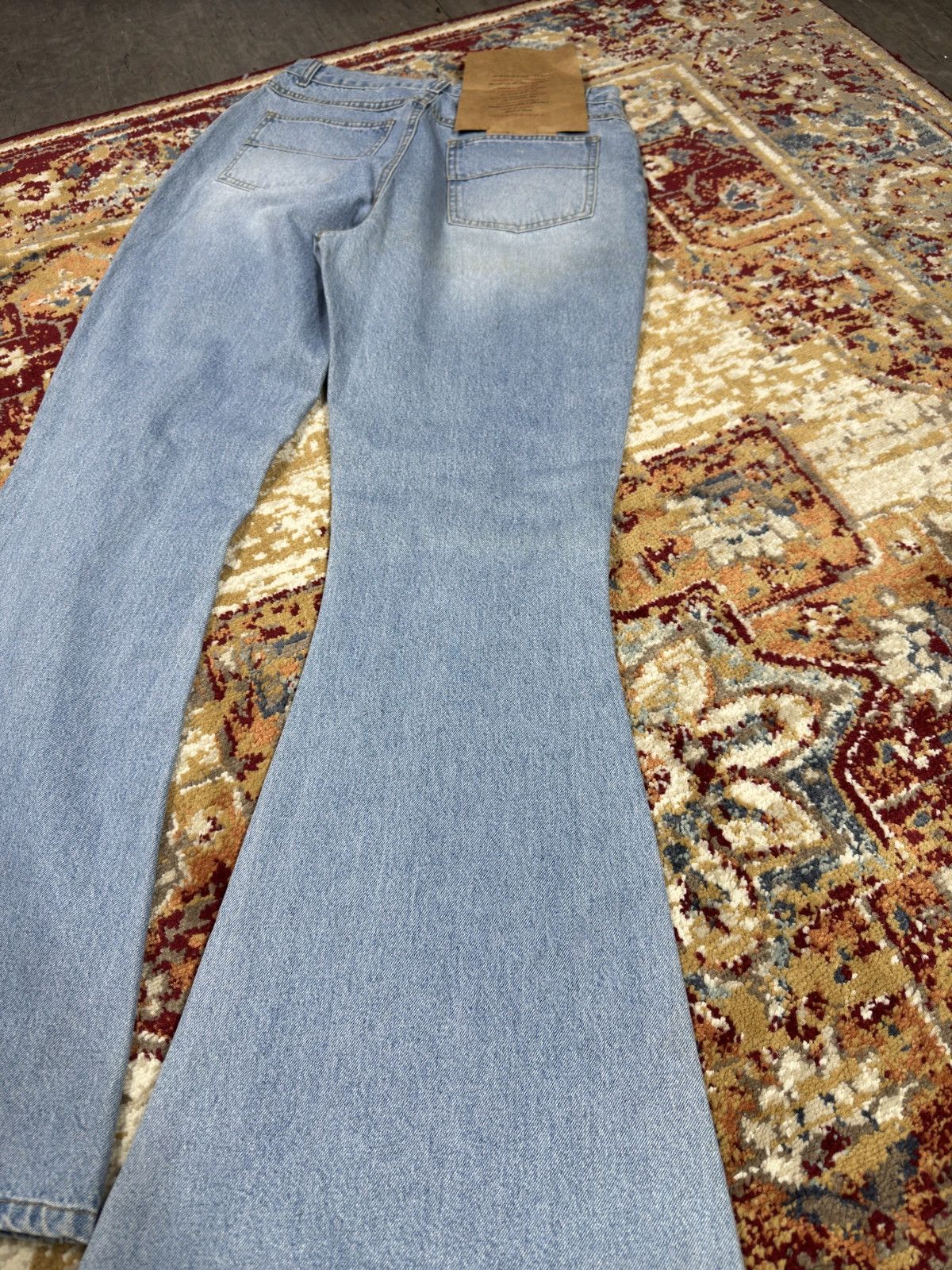 Hysteric Glamour × If Six Was Nine × Le Grande Bleu (L.G.B.) ᶠᵃⁿᶜʸᵍᵘʸ BNWT Y2K Flared Baggy Bootcut Denim Jeans Vintage Size US 30 / EU 46 - 7 Thumbnail