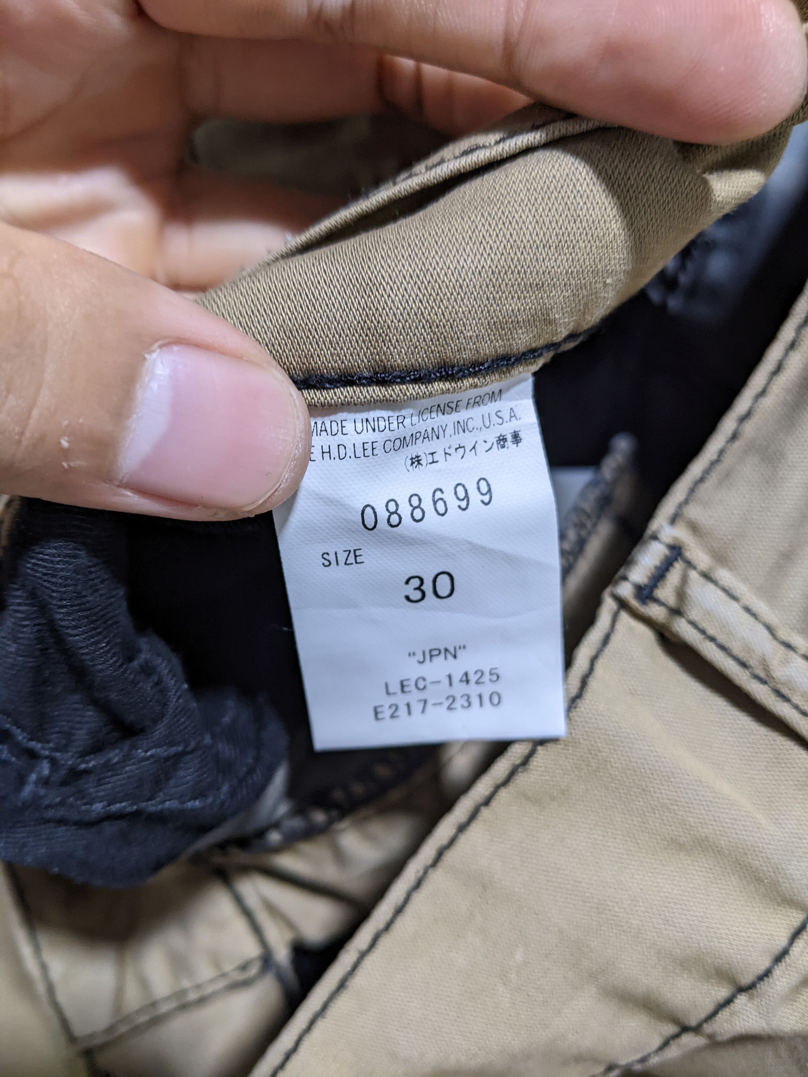 Lee Lee Multi Zipper Khakis Size US 30 / EU 46 - 12 Thumbnail