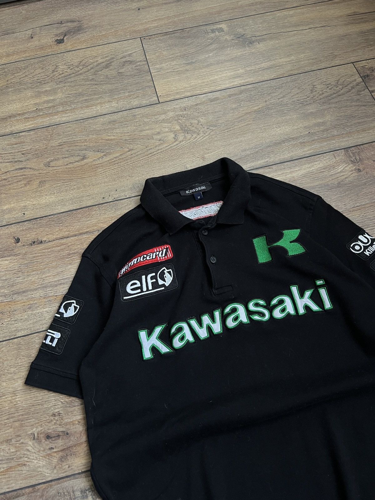 Other Kawasaki Racing Polo Shirt Size US M / EU 48-50 / 2 - 2 Thumbnail
