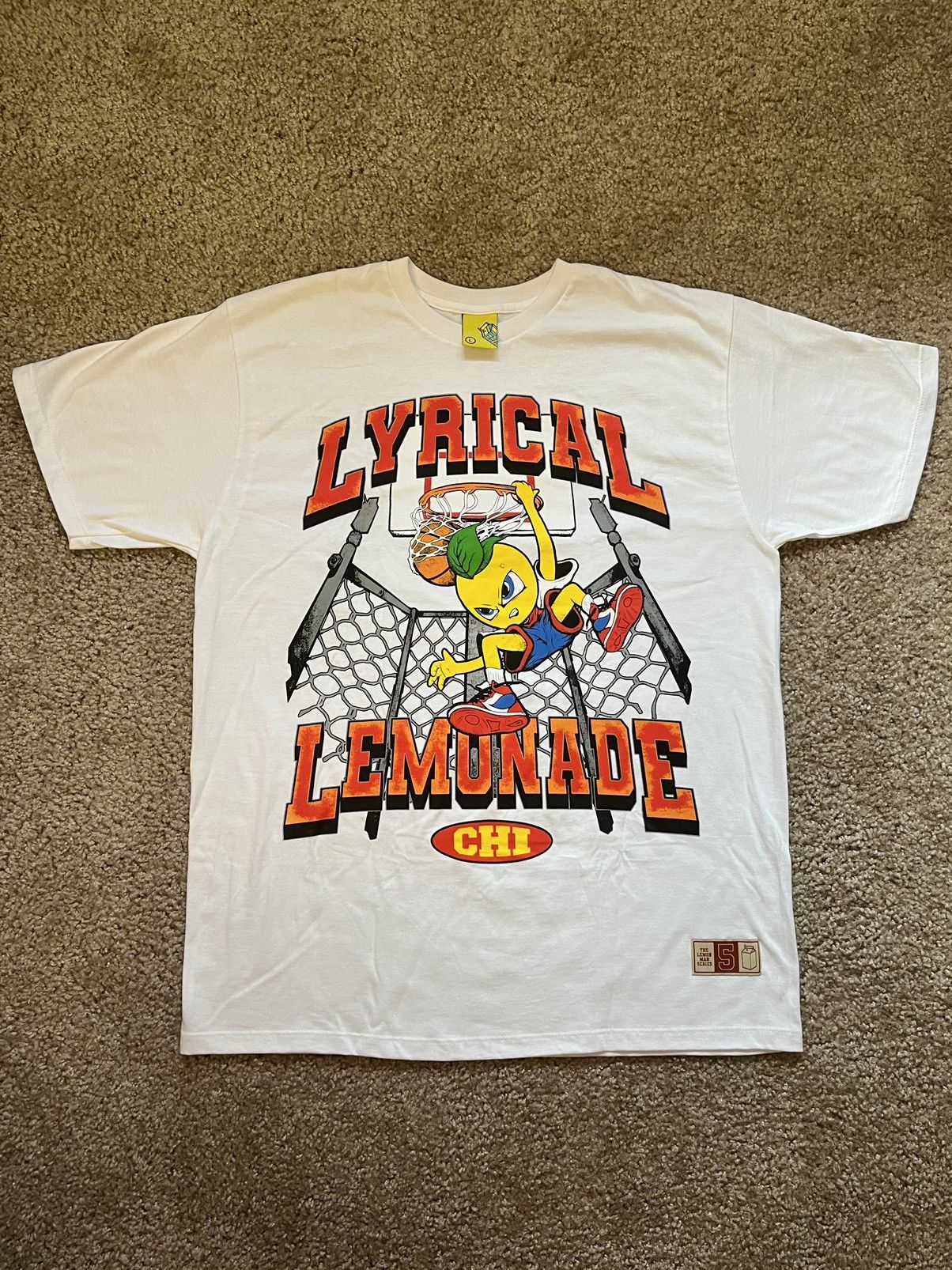 Lyrical Lemonade Carton Tee Size XL hot