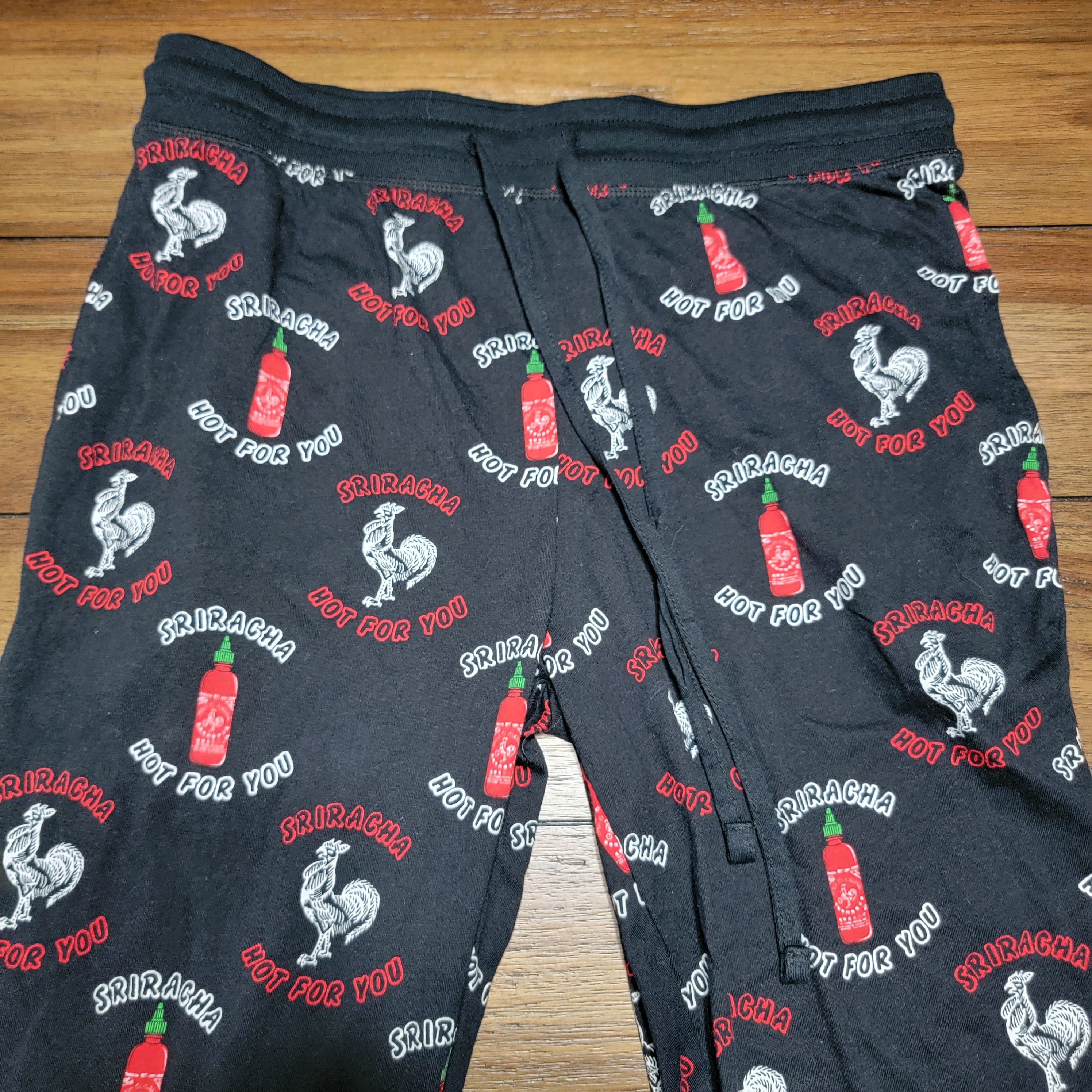 Other Siracha Black Pajama Pants w/ Logos - Size Small Size US 32 / EU 48 - 2 Thumbnail