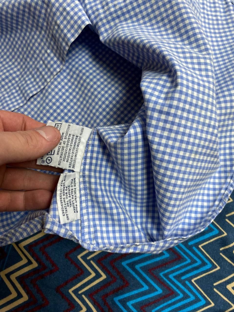 Polo Ralph Lauren Vintage Y2K Polo by Ralph Lauren shirt print custom fit Size US XL / EU 56 / 4 - 3 Thumbnail