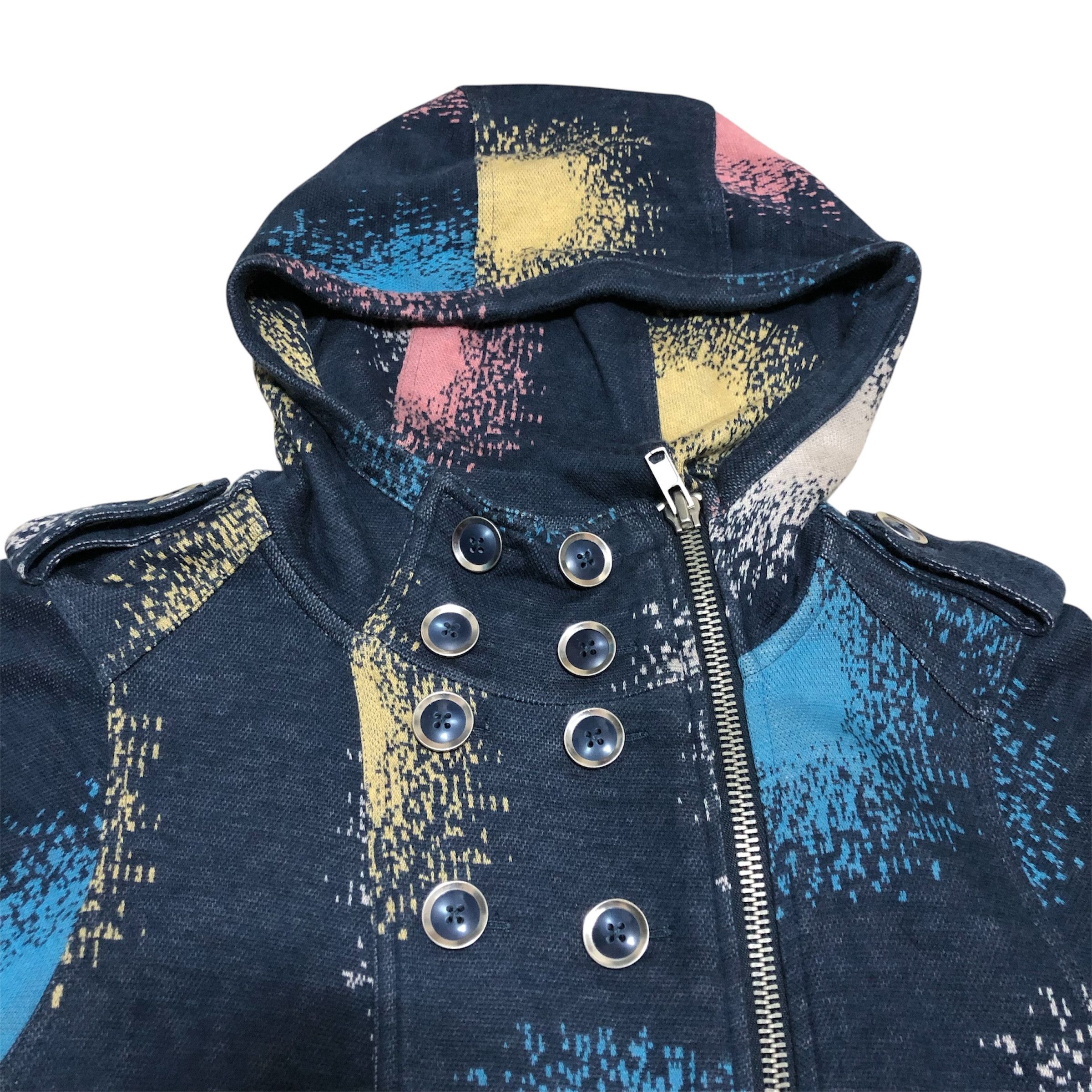 Marc by Marc Jacobs Aubrey plaza Marc Jacobs Hoodie Paint Extra Small XS Size M / US 6-8 / IT 42-44 - 2 Thumbnail
