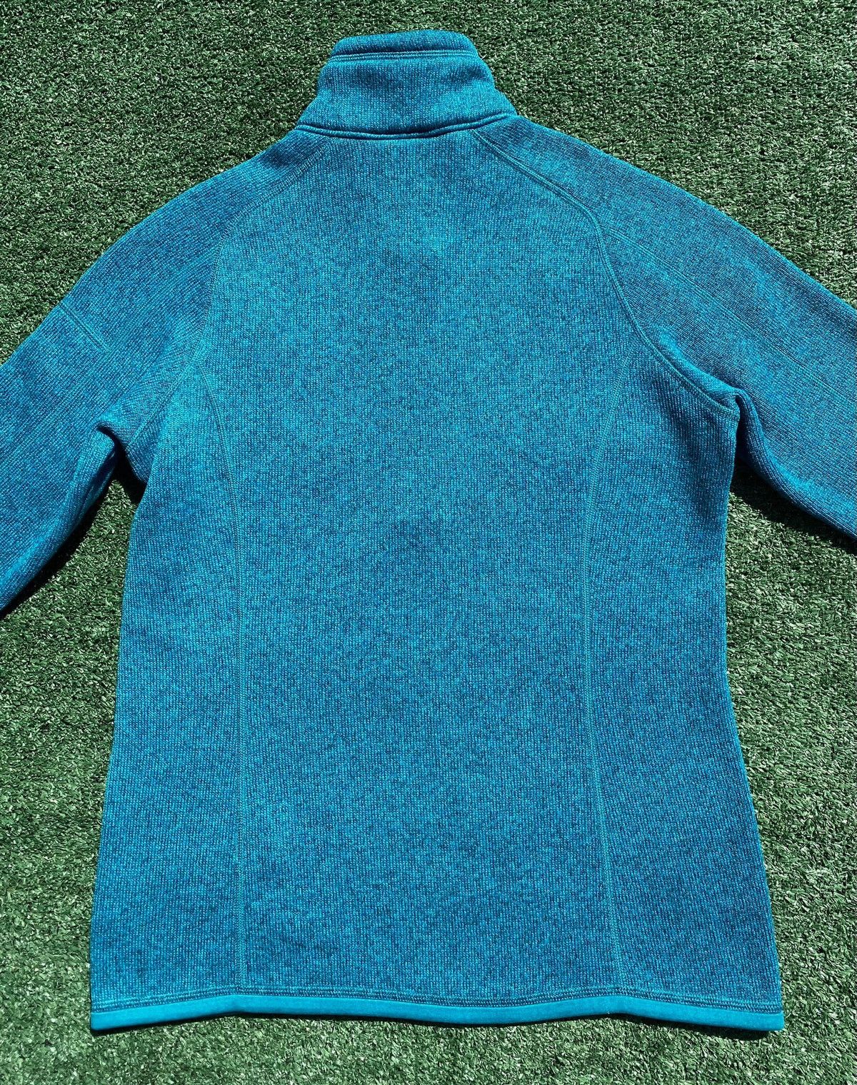 Patagonia Patagonia Better Sweater 1/4 Zip Jacket Teal Blue Small Size S / US 4 / IT 40 - 8 Thumbnail