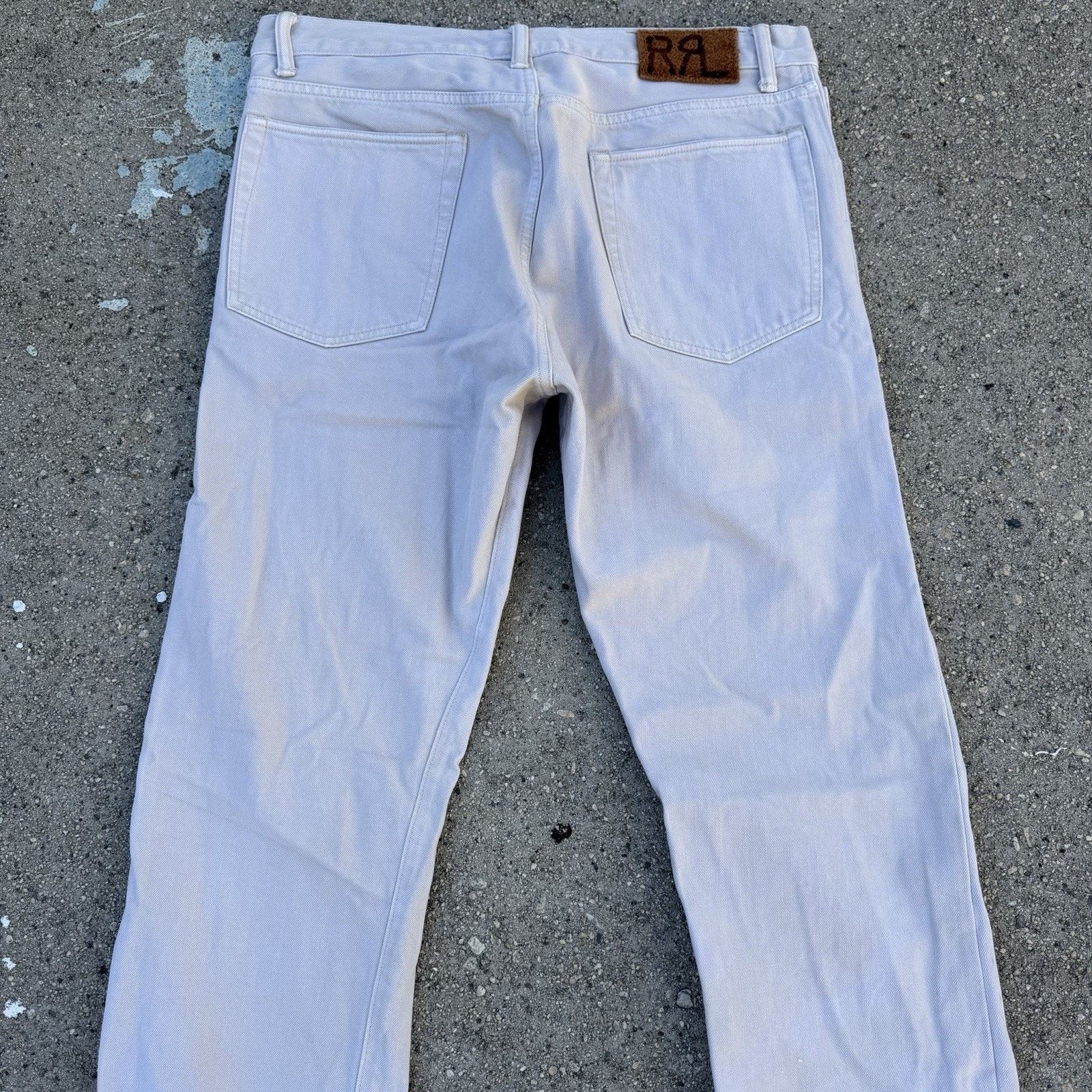 Polo Ralph Lauren Polo Ralph Lauren Double RL Slim Selvedge Denim Jeans 38x32 Size US 38 / EU 54 - 5 Thumbnail