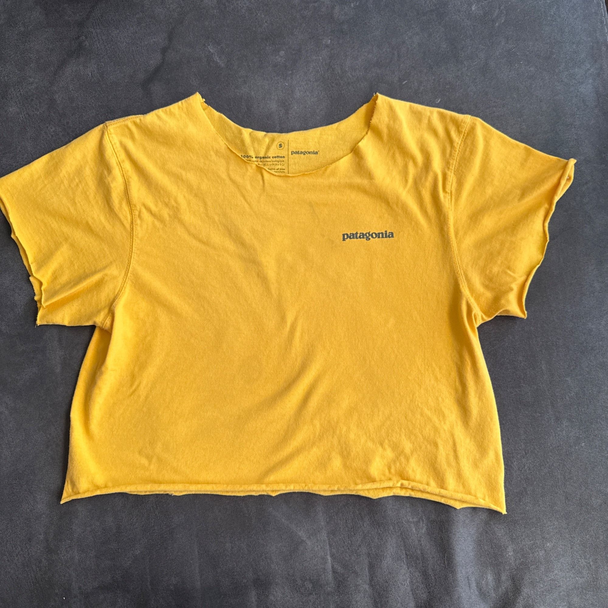 Patagonia Patagonia Yellow Organic Cotton Crop T-Shirt S Size S / US 4 / IT 40 - 2 Thumbnail