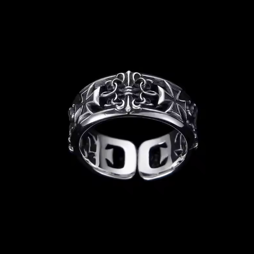 The Unbranded Brand Adjustable Retro Cross Ring – Jewelry for Men Size ONE SIZE - 2 Thumbnail