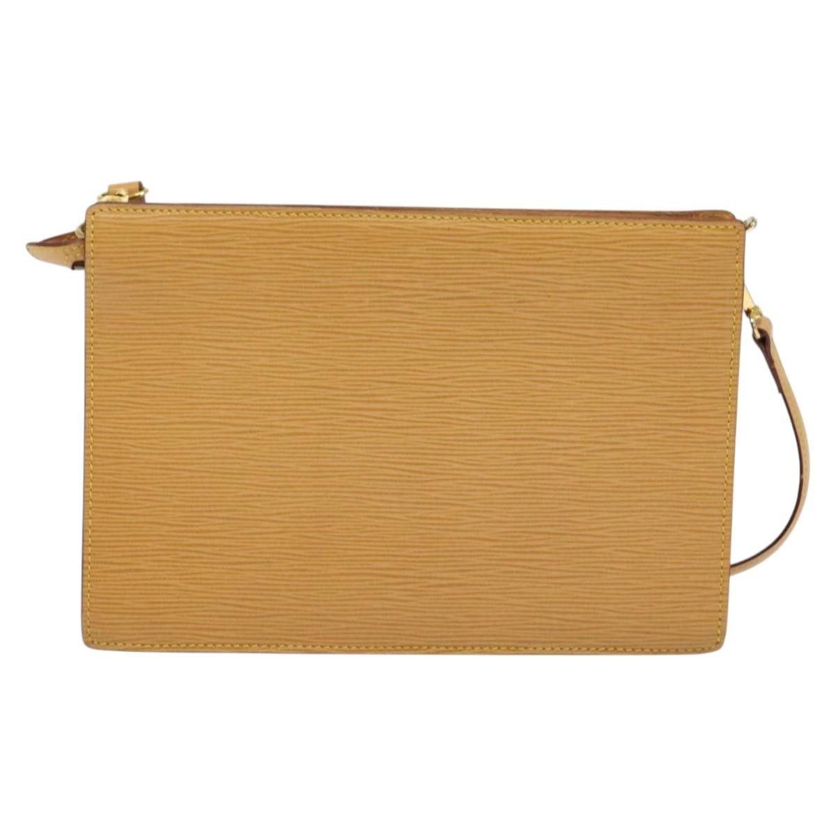 Louis Vuitton LOUIS VUITTON Epi Angian Shoulder Bag Beige M52116 Size ONE SIZE - 3 Thumbnail