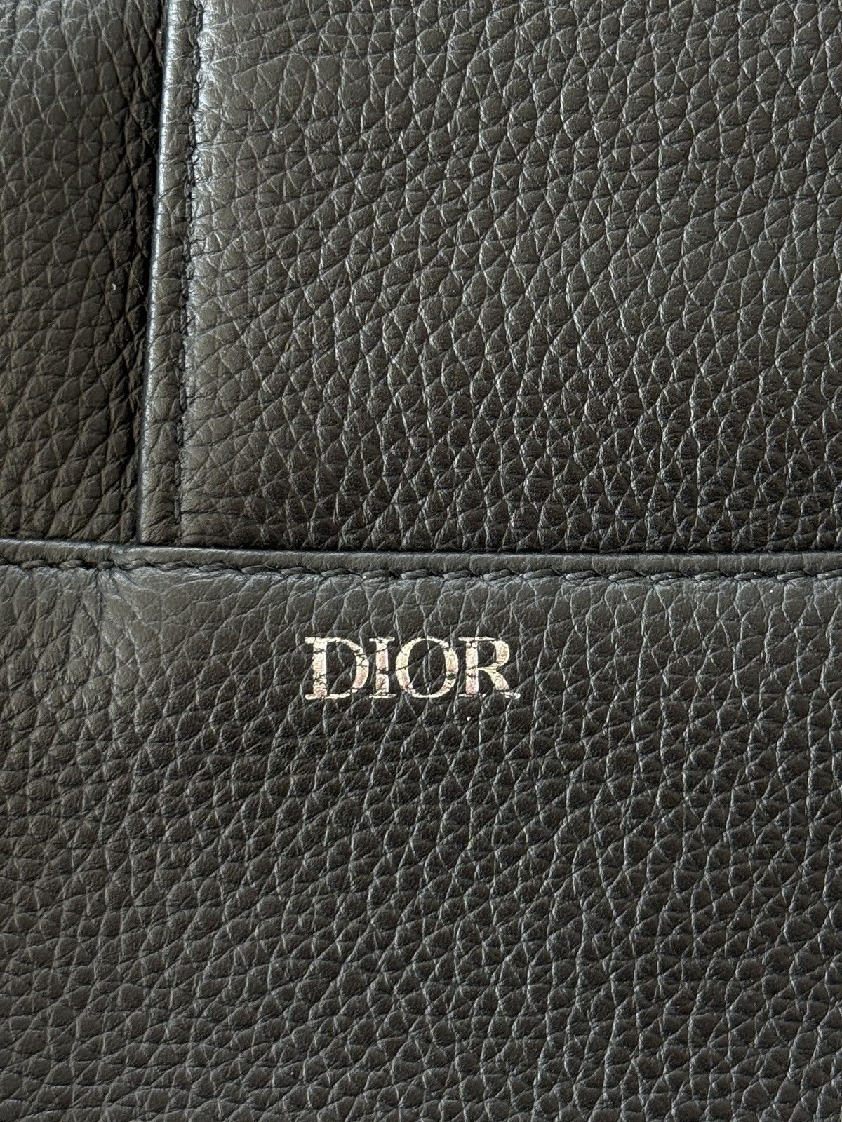 Alyx × Dior Dior Black Leather Men’s Saddle Bag Size ONE SIZE - 12 Thumbnail