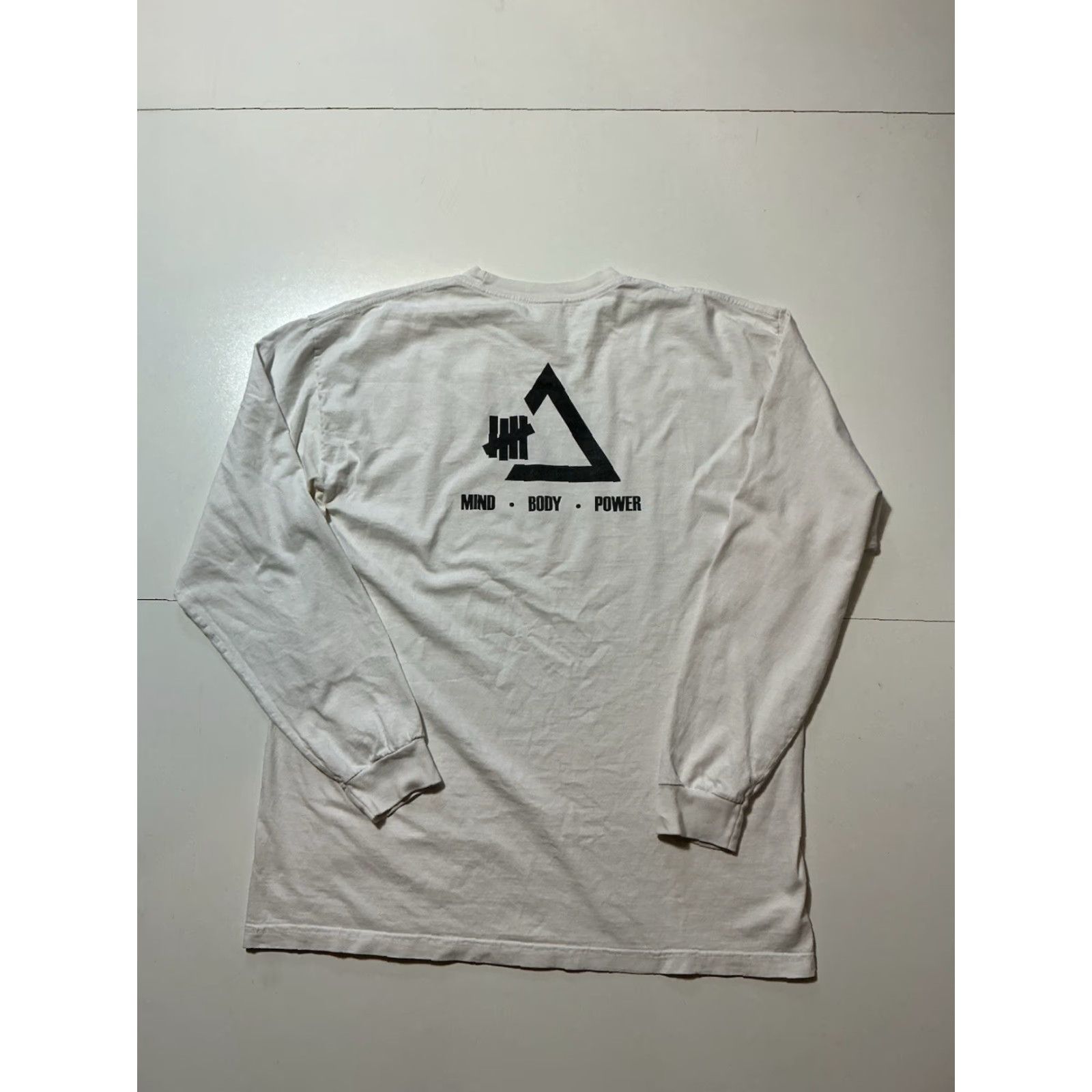 Undefeated Undefeated X UACTP Athletic Club Fitness Mind Body Power White Graphic L/S T-Shirt Mens Large Size US L / EU 52-54 / 3 - 3 Thumbnail