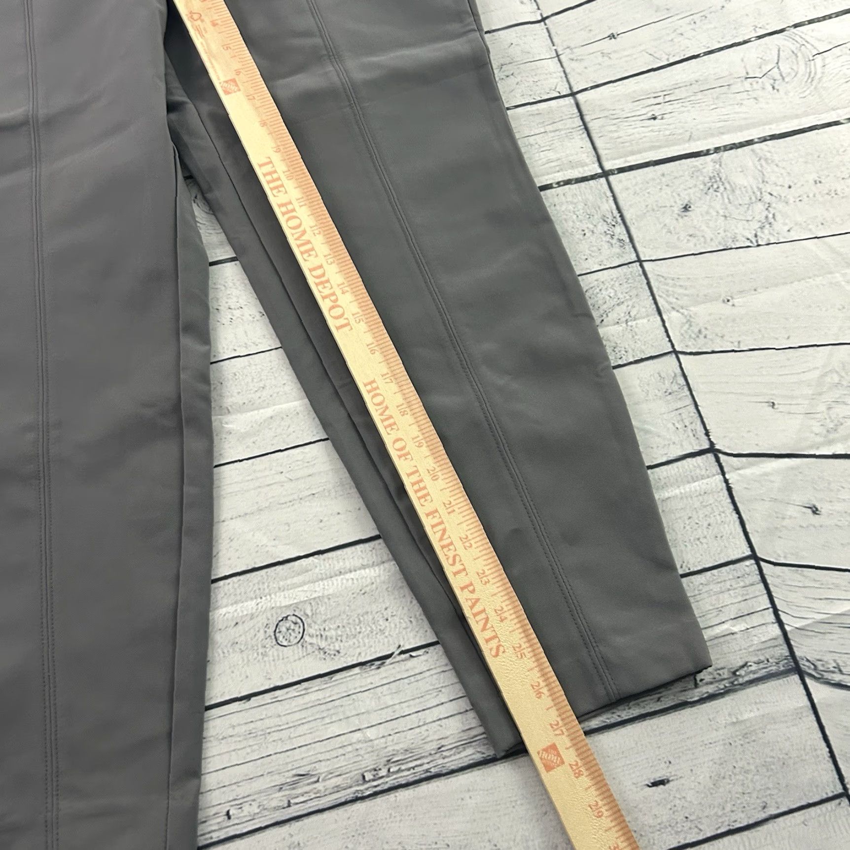 Vintage Lane Bryant Pants Women 16 Gray Ankle On The Go Mid-Rise Size 38" / US 16 / IT 52 - 2 Thumbnail