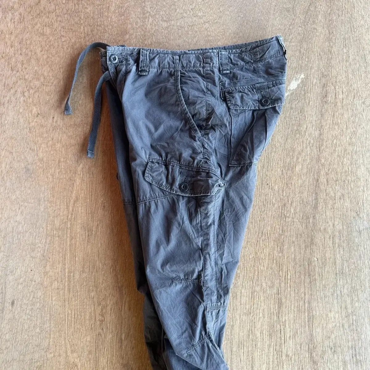 Selected Homme MULTIPOCKET JAPANESE VTG UTILITY TACTICAL PARACHUTTE CARGO Size US 31 - 13 Thumbnail