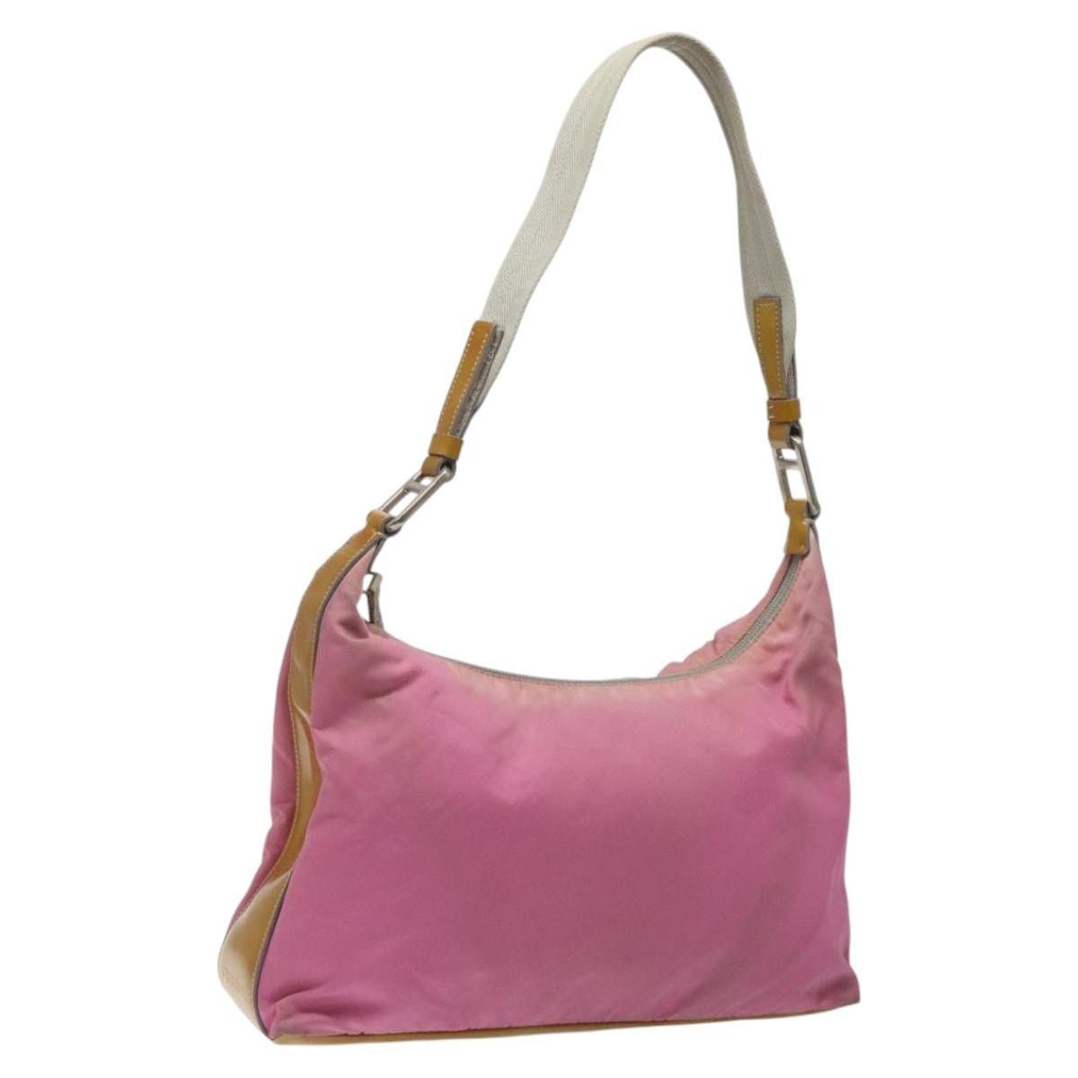 Prada PRADA Shoulder Bag Nylon Pink Silver Size ONE SIZE - 1 Thumbnail
