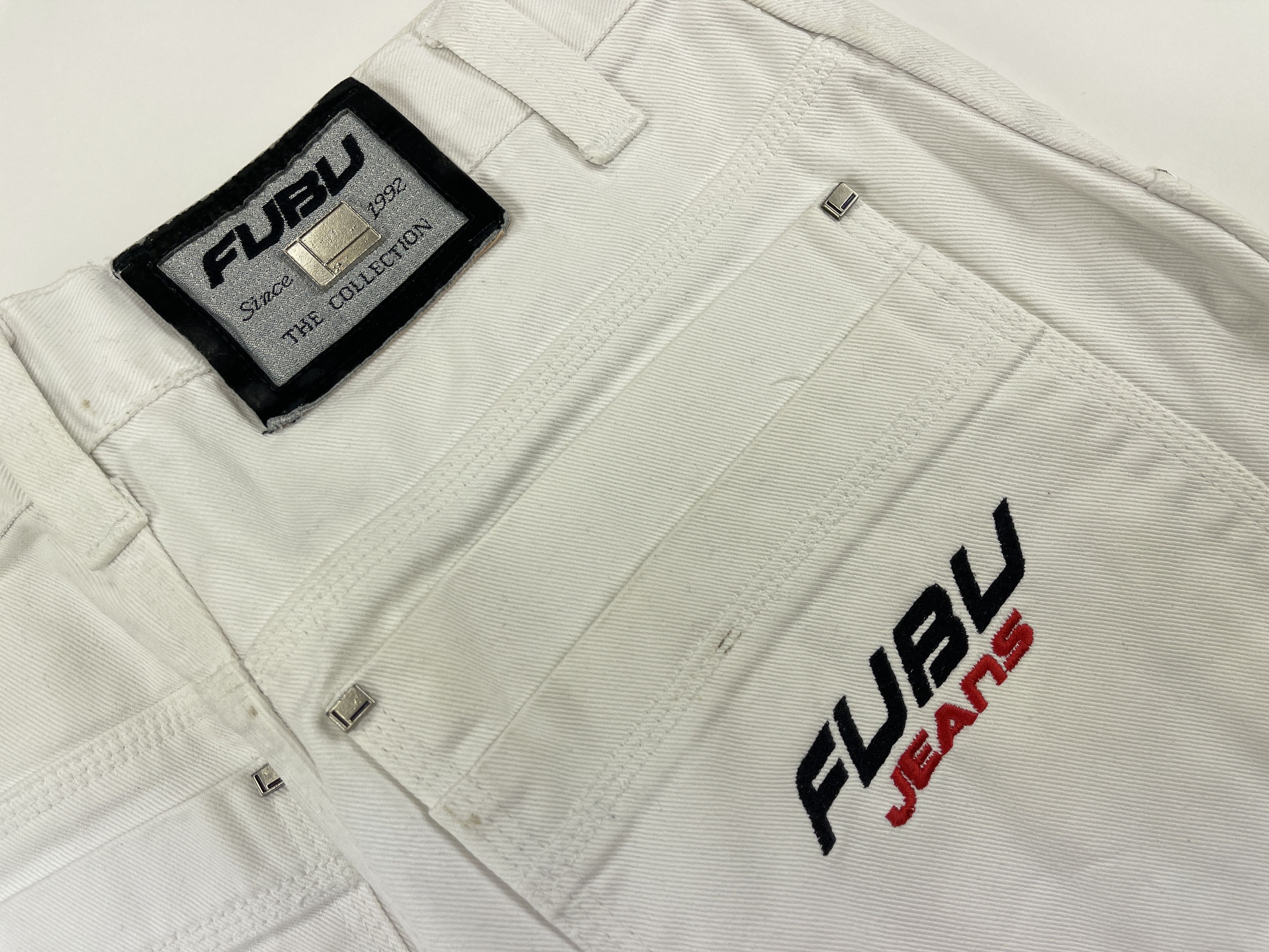 Fubu FUBU jeans, vintage baggy jeans, 90s hip hop skater Y2K 34 Size US 34 / EU 50 - 7 Thumbnail