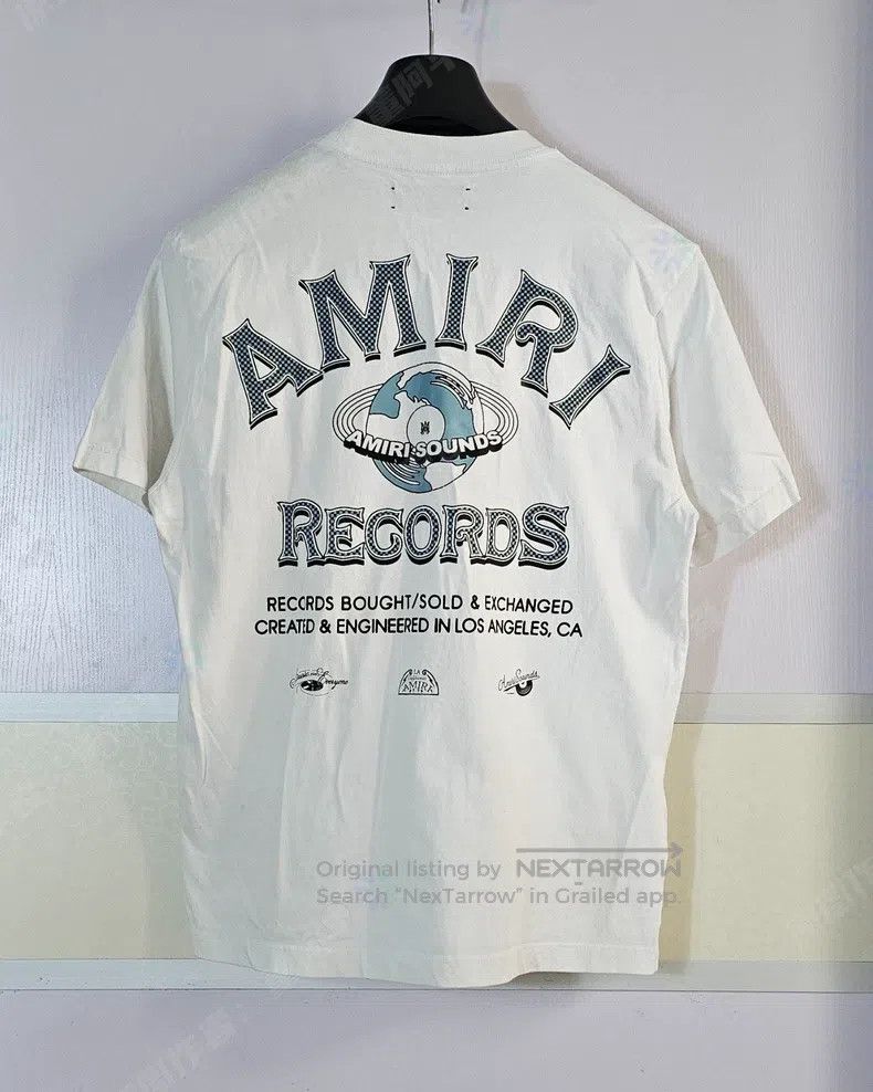 Amiri Amiri White Short Sleeve T-Shirt Size US S / EU 44-46 / 1 - 3 Thumbnail