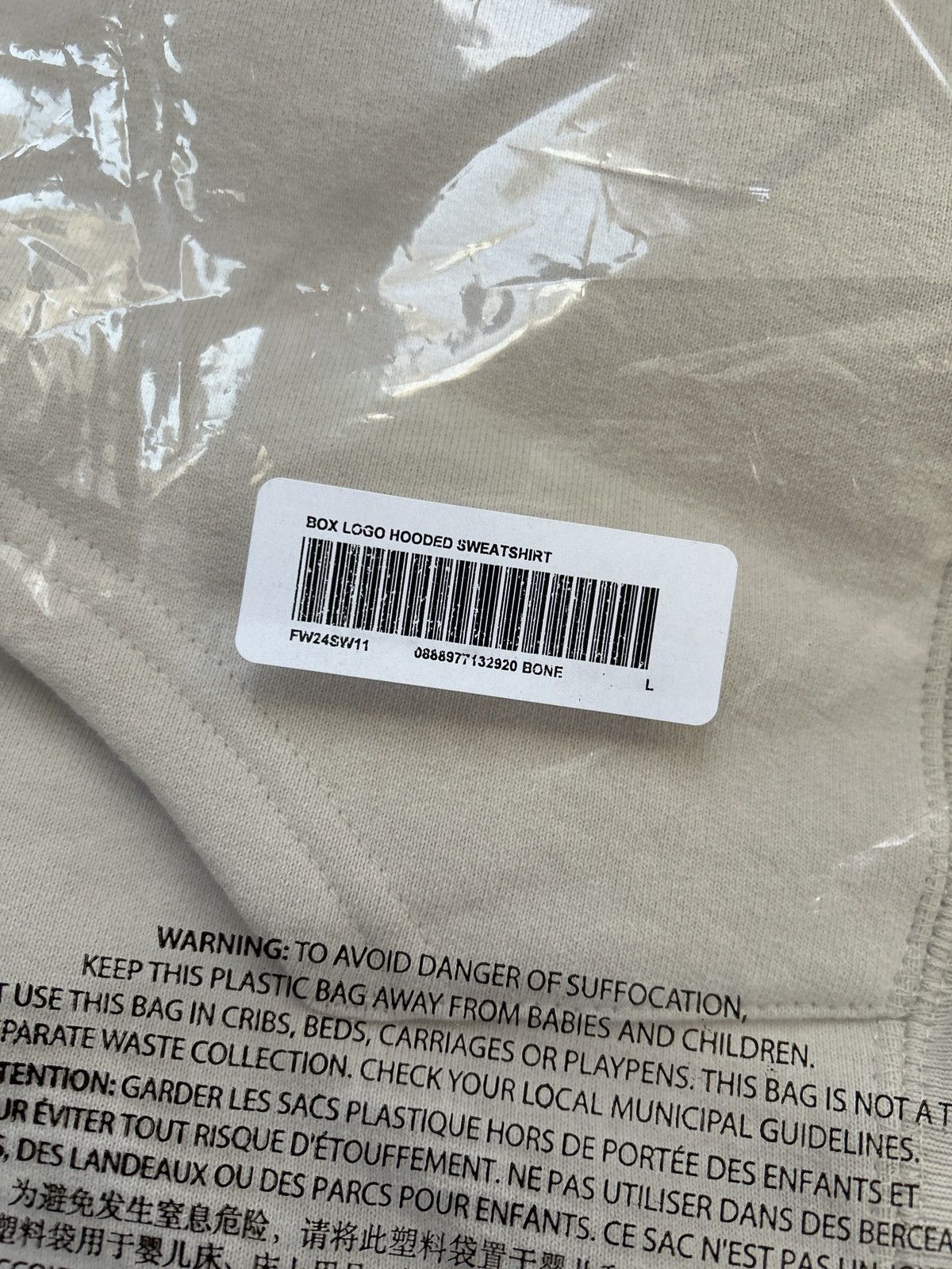 Supreme Supreme Stone Box Logo Hoodie Size US L / EU 52-54 / 3 - 3 Thumbnail