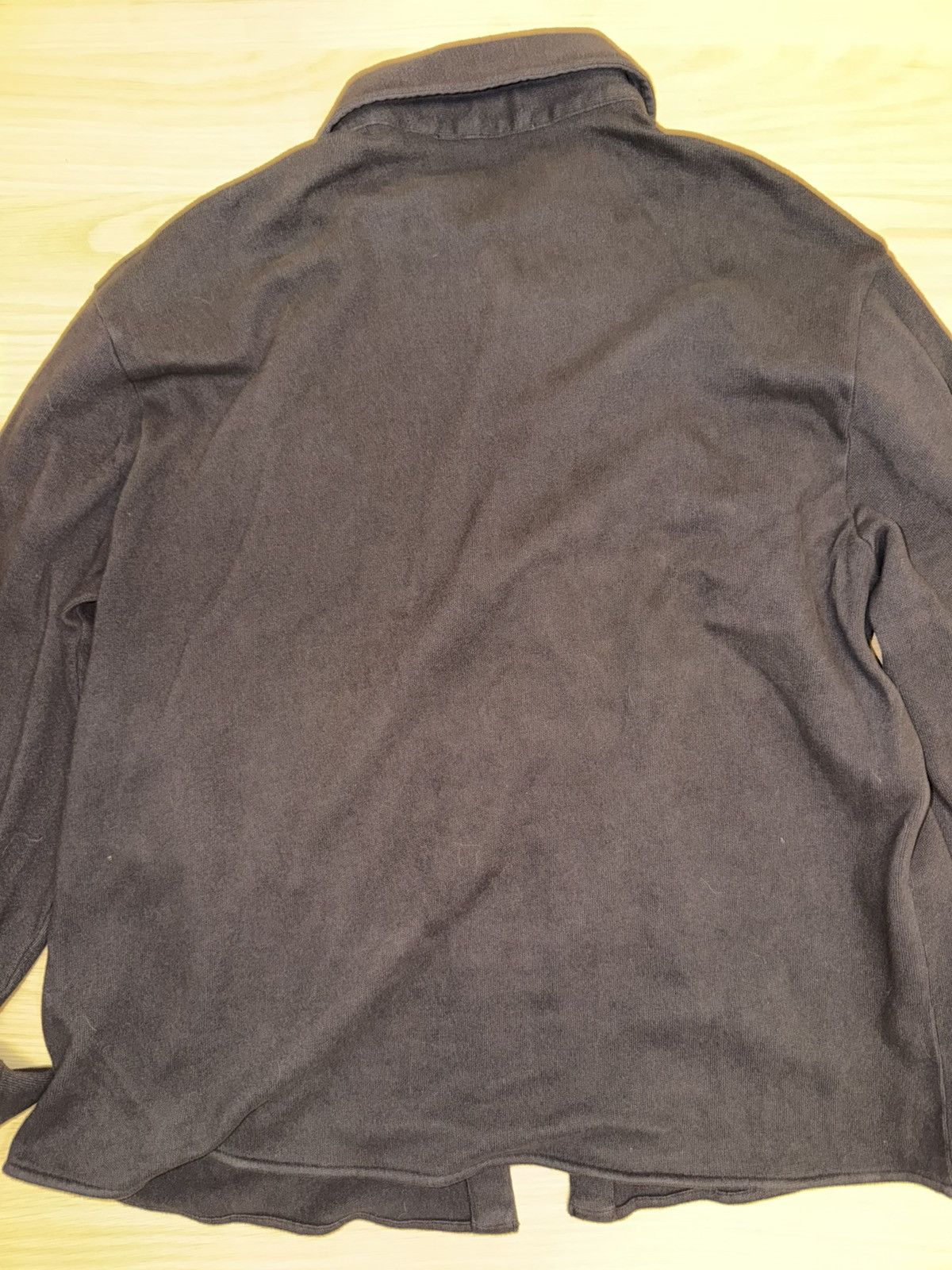 Our Legacy Our Legacy Recovery Shirt Deep Brown Fuzzy Fleece Size 50 Size US L / EU 52-54 / 3 - 10 Thumbnail
