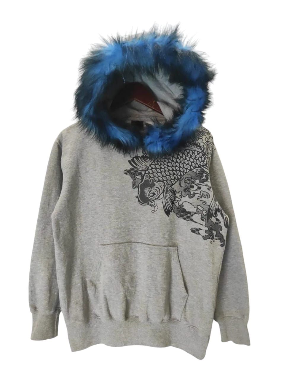 If Six Was Nine Sukajan Japan Oblo Koi Fur Hoodie i6w9 LGB style Size US M / EU 48-50 / 2 - 2 Thumbnail