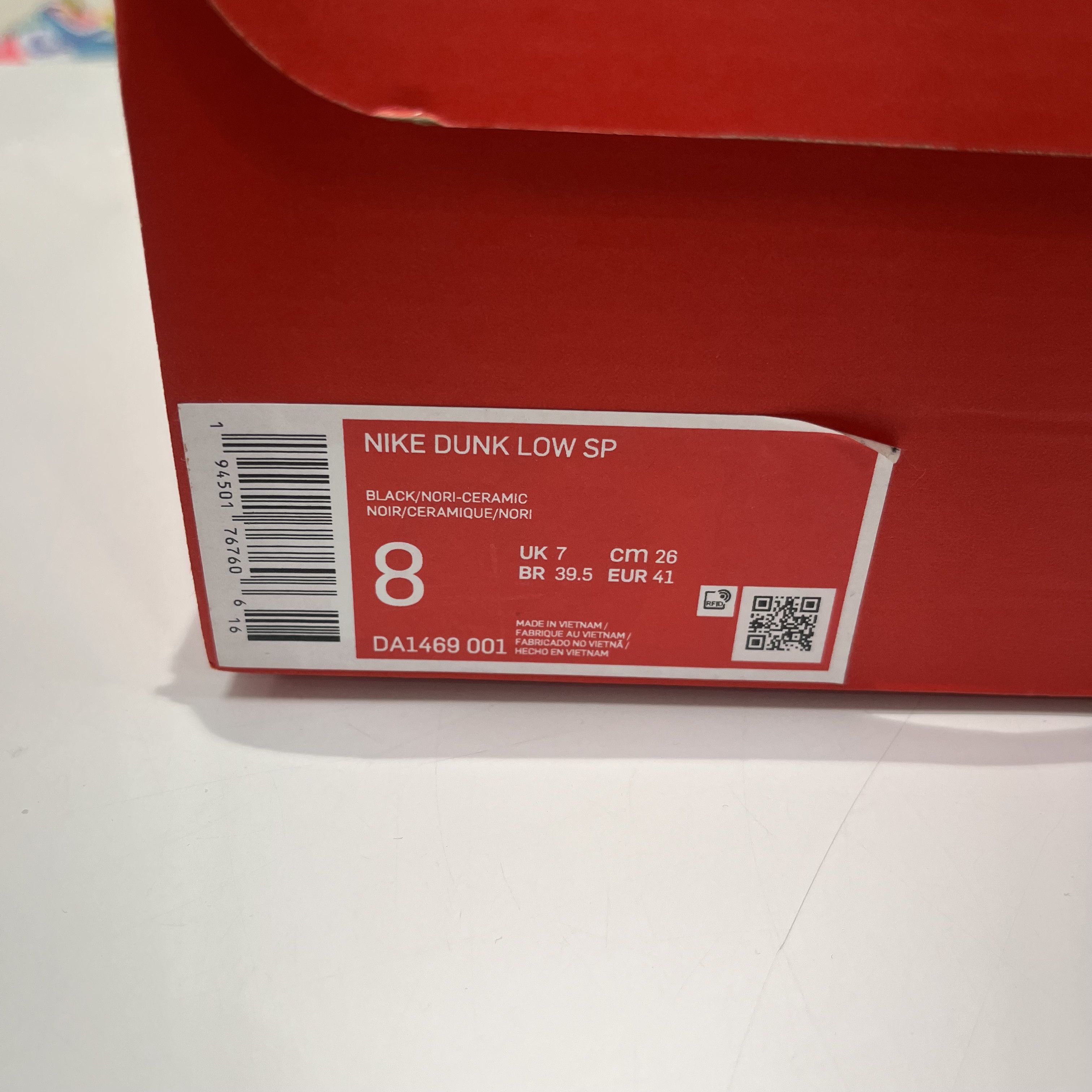Nike Nike Dunk Low Ceramic 2020 Size US 8 / EU 41 - 7 Thumbnail